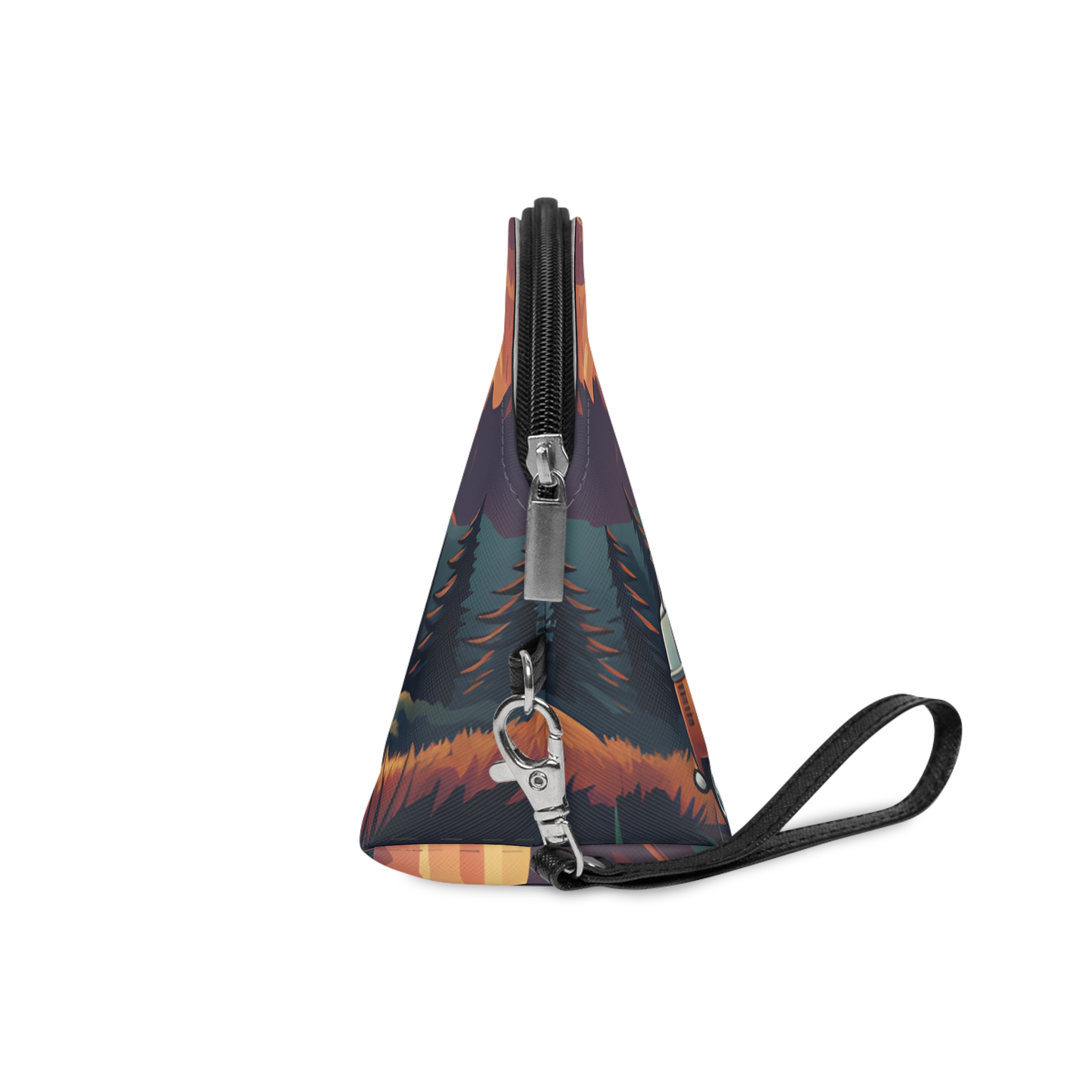 Makeup Bag — "Home Is Where You Park It-Glam Up" campervan quoted