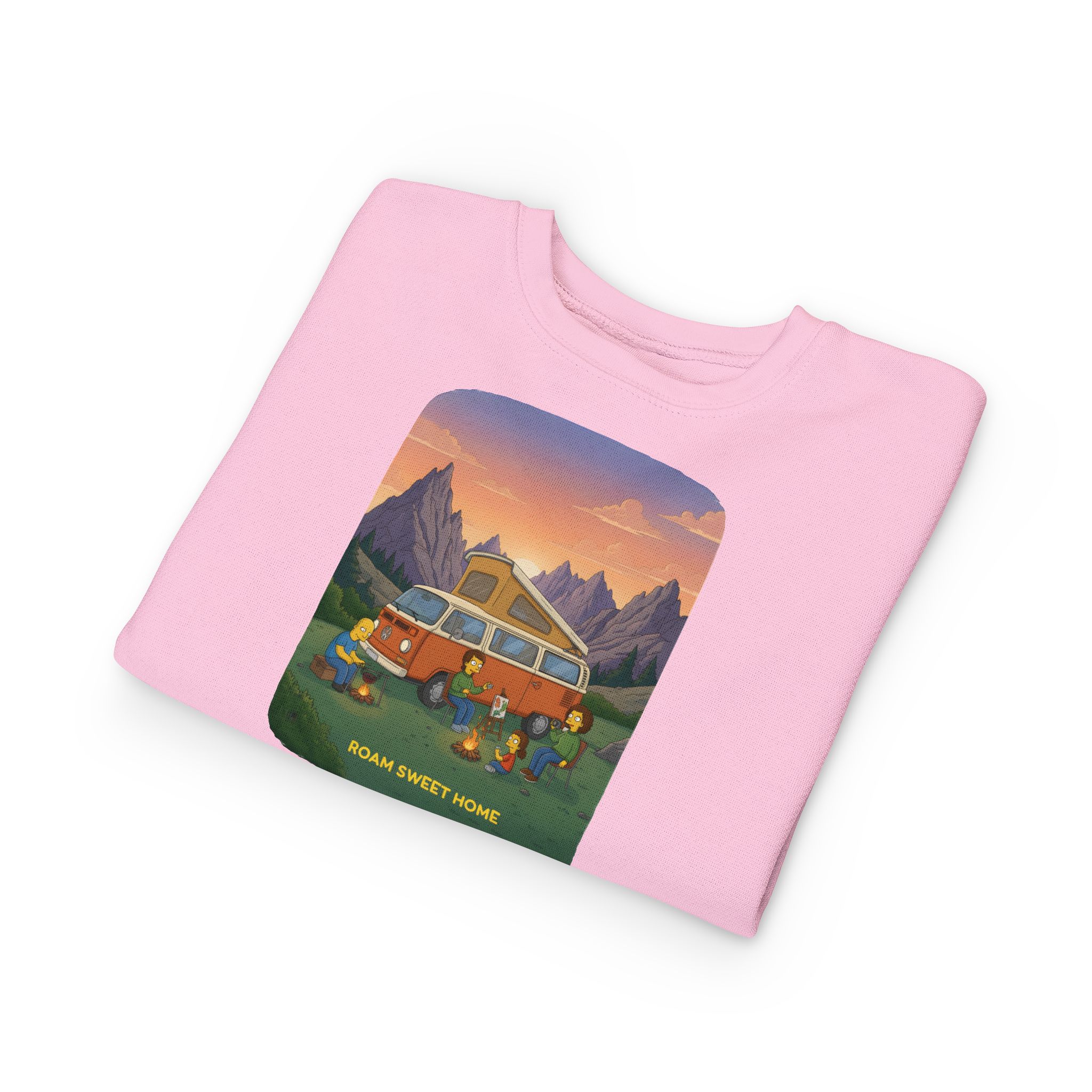 Toddler Sweatshirt - "Roam Sweet Home" (Design Sitcom-Line)