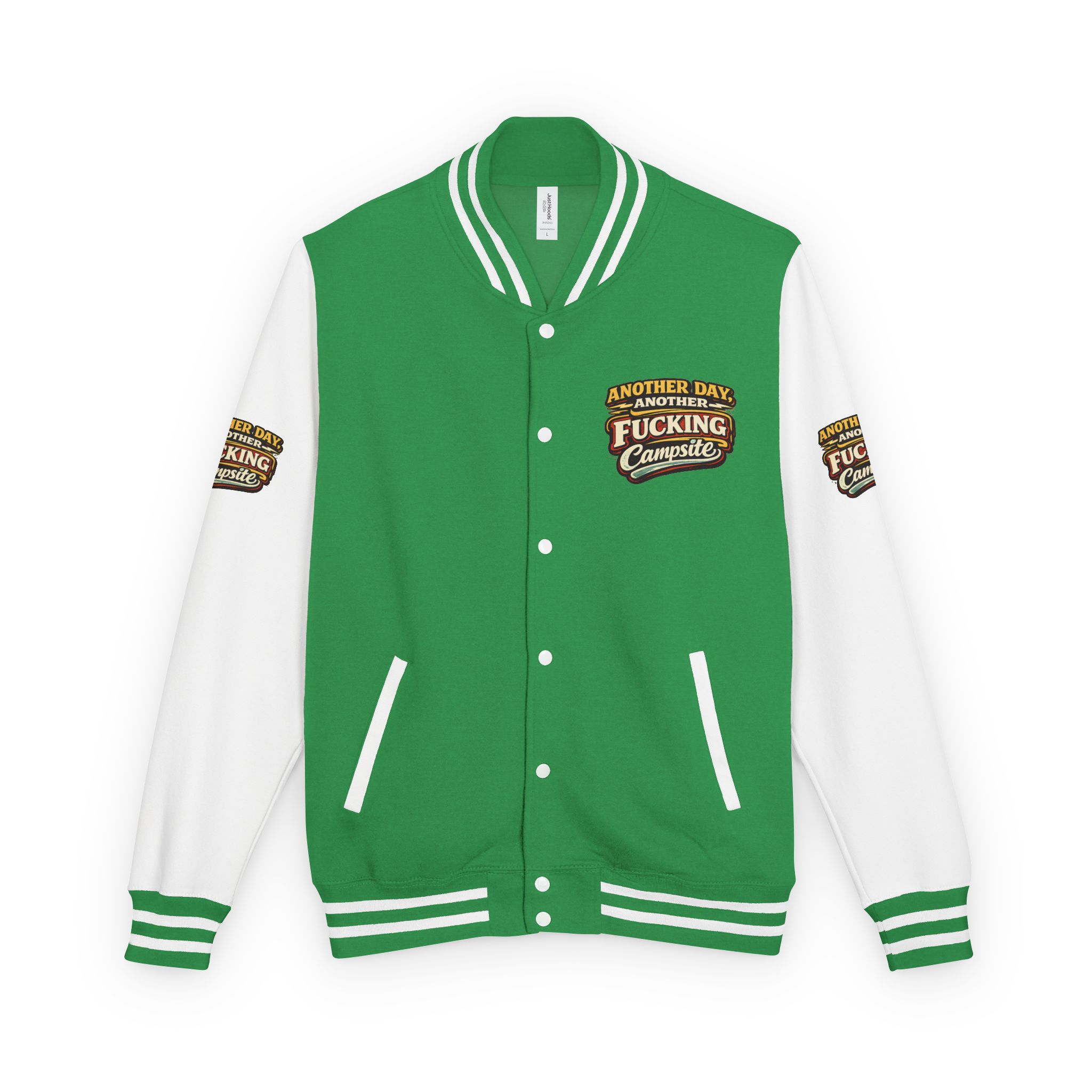 8966409673335759644_2048-1.jpeg Unisex Heavyweight Letterman Jacket — "Another Day" Design F**K-Line