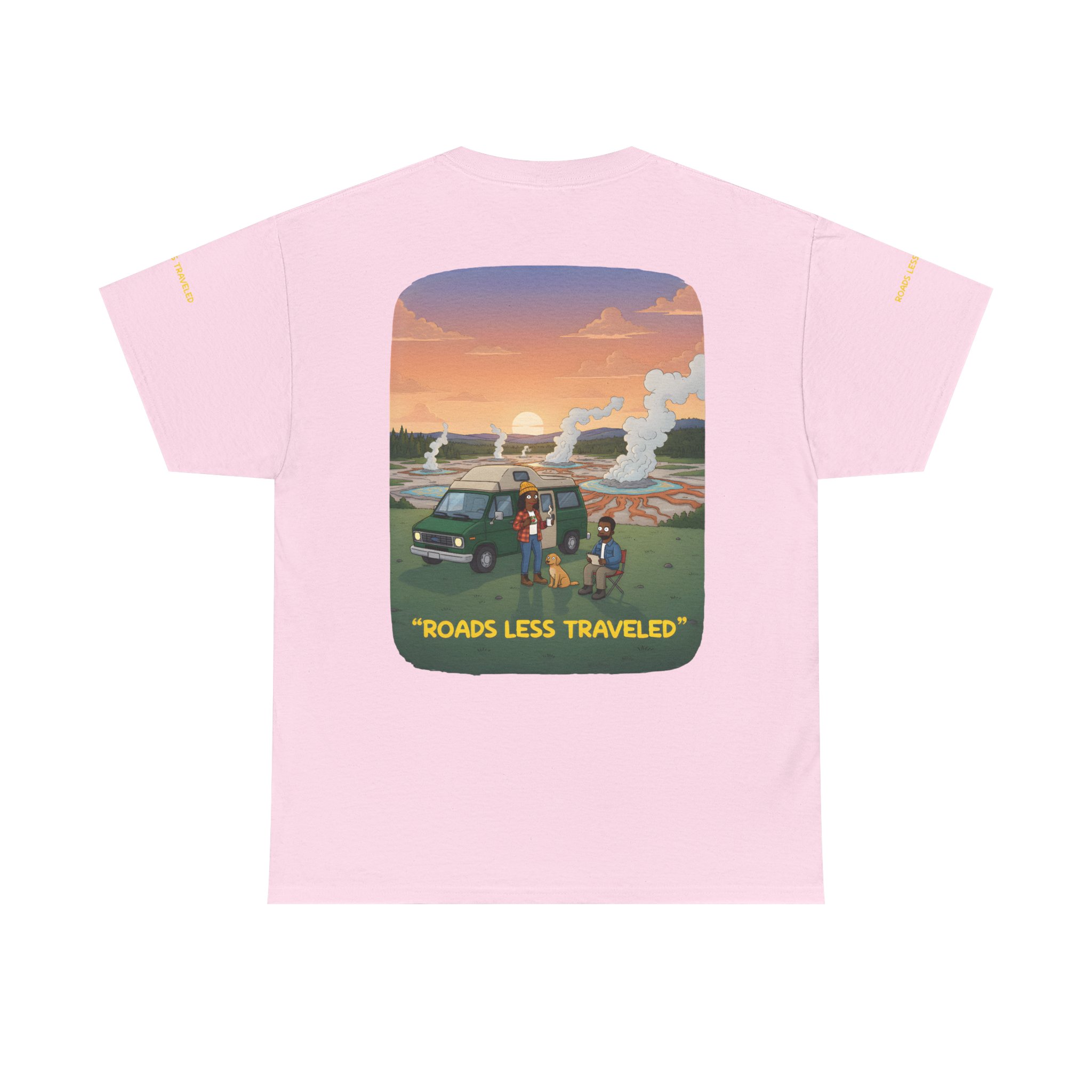 8971709427846349042_2048.jpeg Unisex Heavy Cotton Tee — "Roads Less Traveled" Design Sitcom-Line