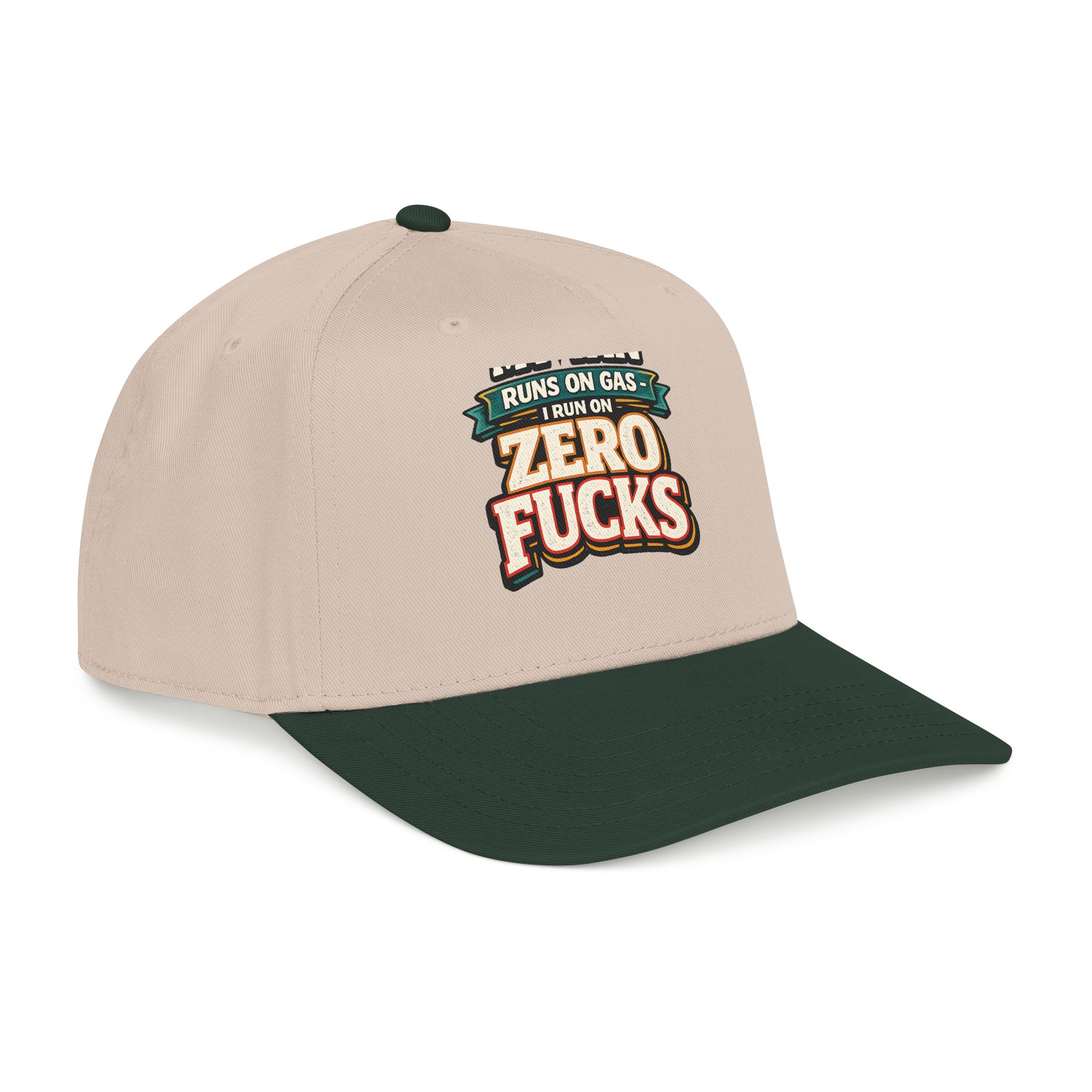 Baseball Cap - "My Van Runs On Gas" Design F**K-Line
