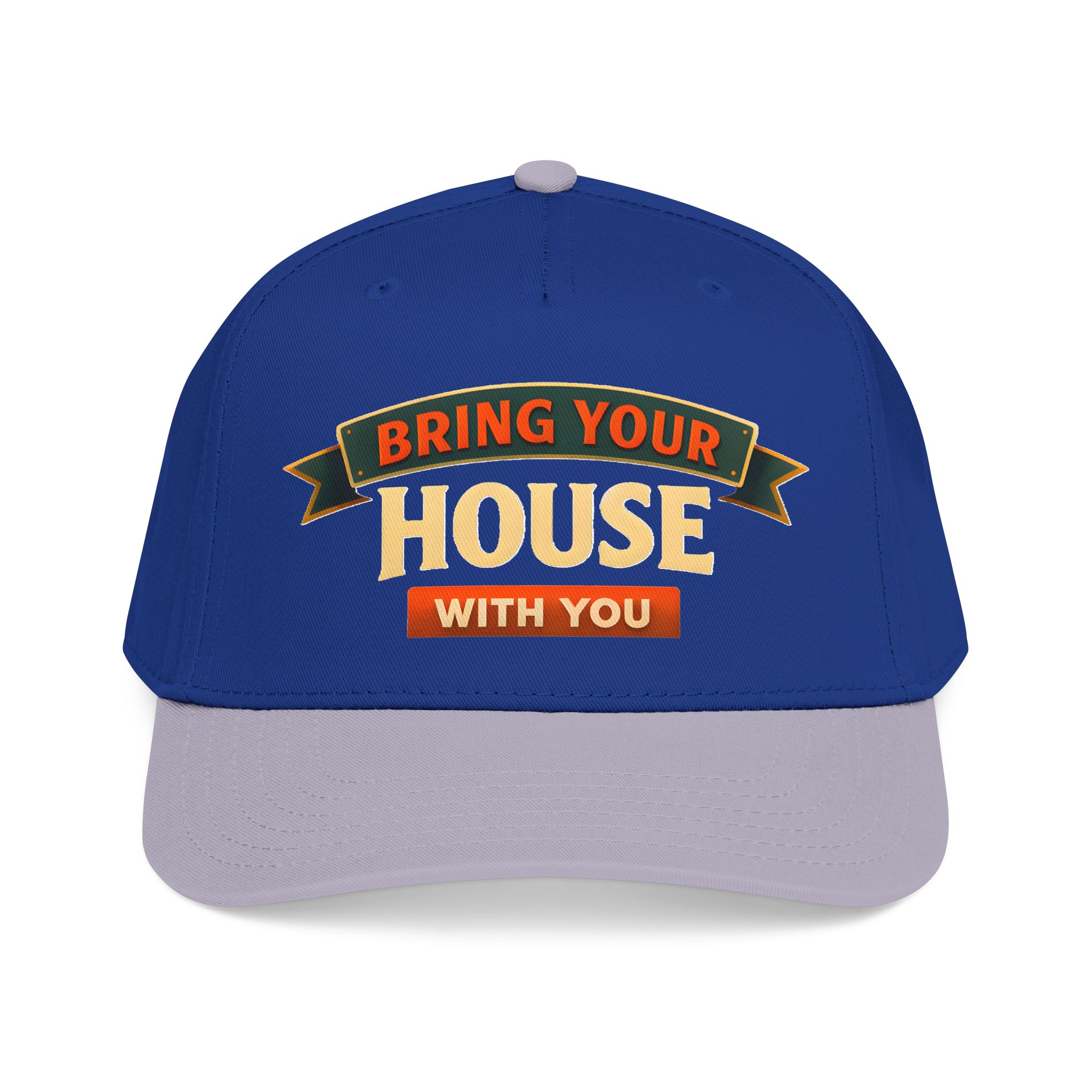 Baseball Cap - "Bring Your House With You" Design Scenic-Line