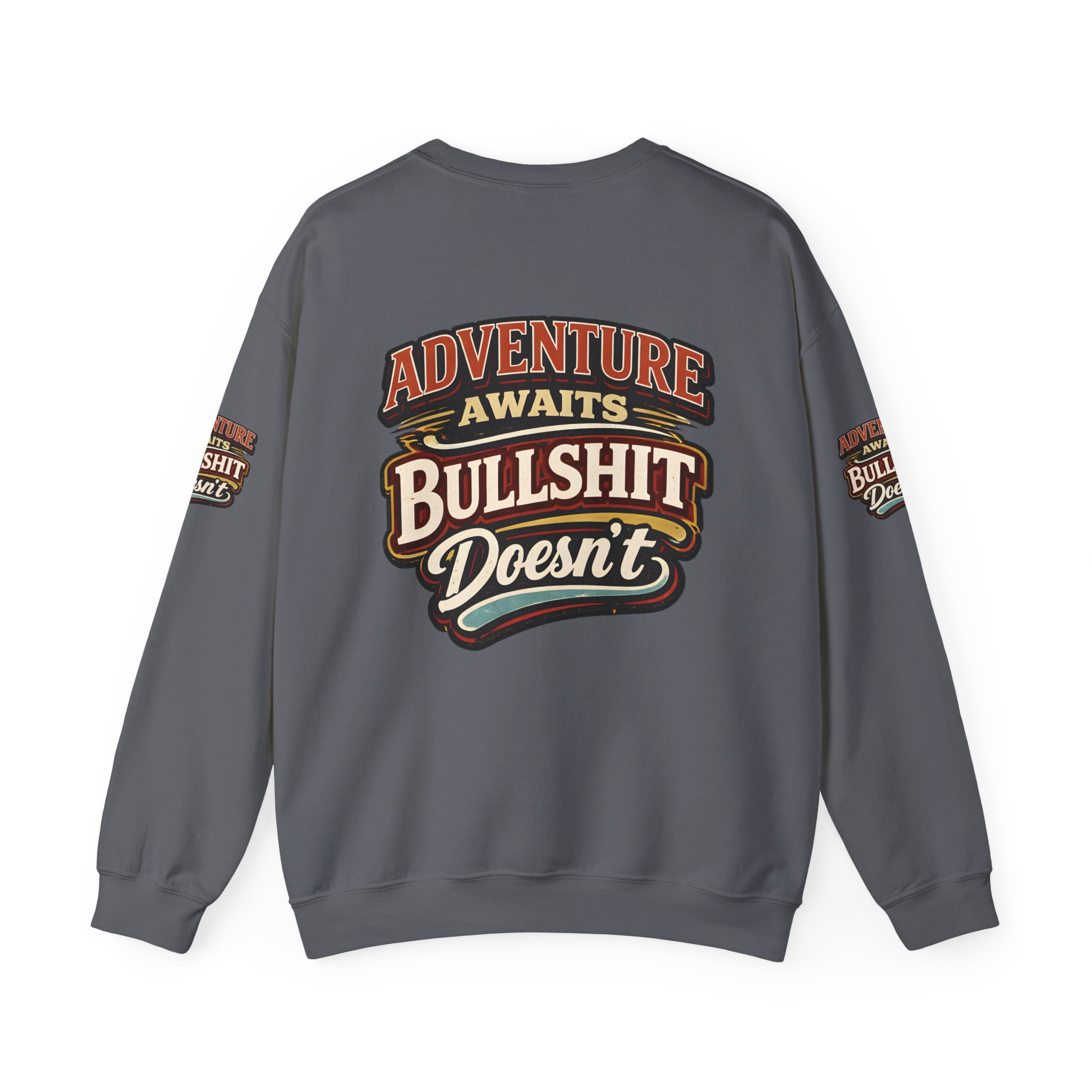 8989485265182425205_2048.jpeg Unisex Heavy Blend™ Crewneck Sweatshirt — "Adventure Awaits" Design F**K-Line
