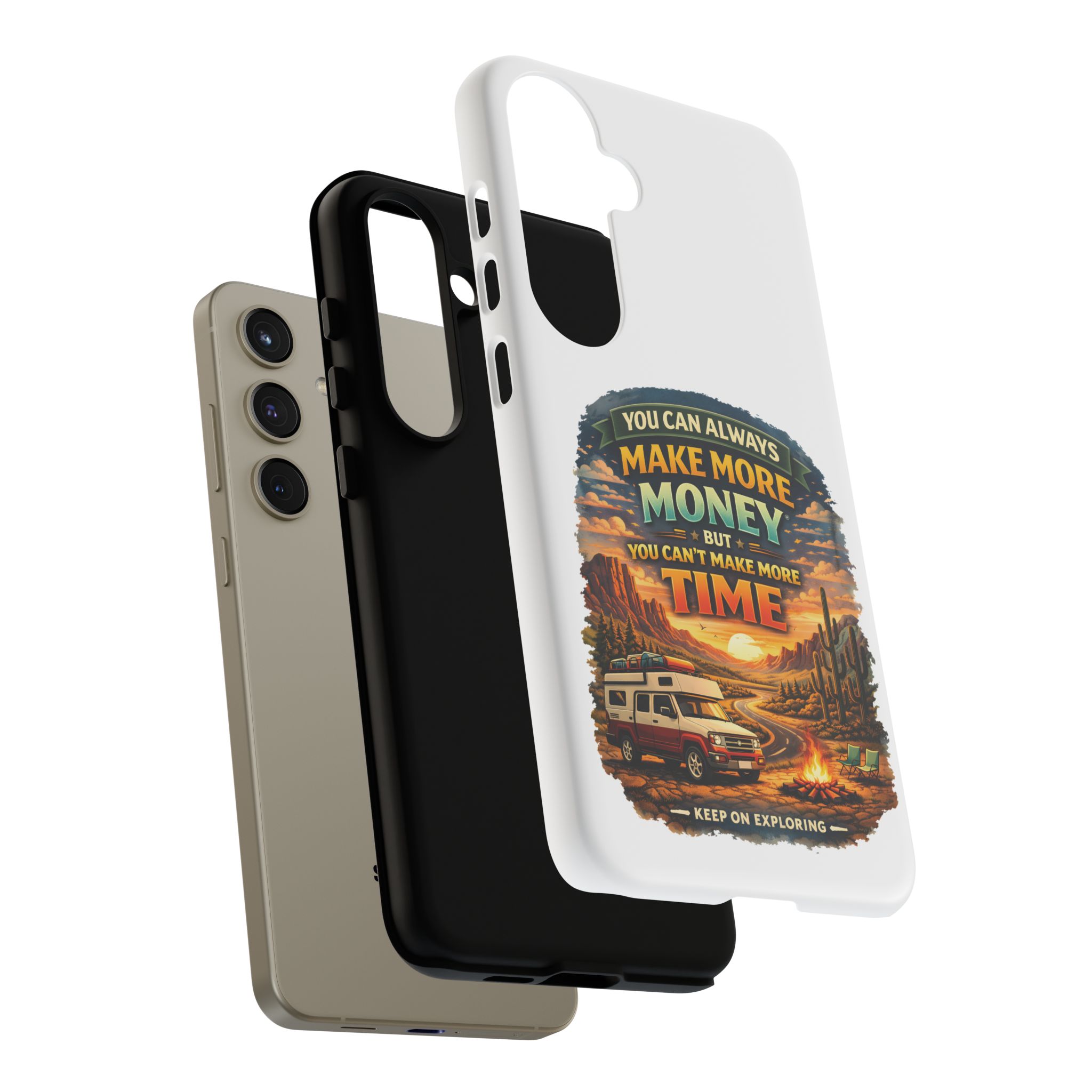 Phone Case — "You Can Always Make Money" (Design Scenic-Line)