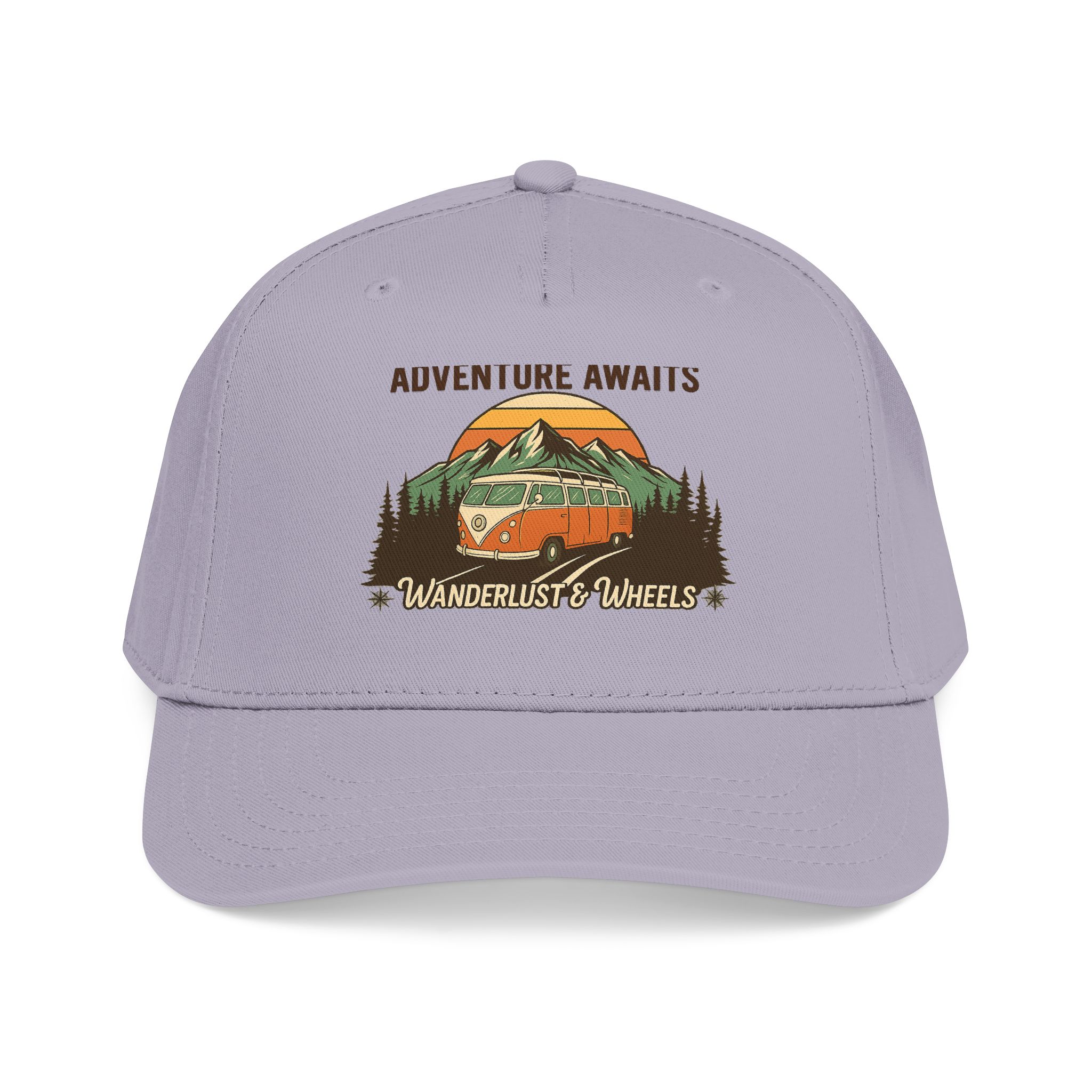 Baseball Cap - "Home Is Where You Adventure Awaits" Mid Profile Baseball Cap