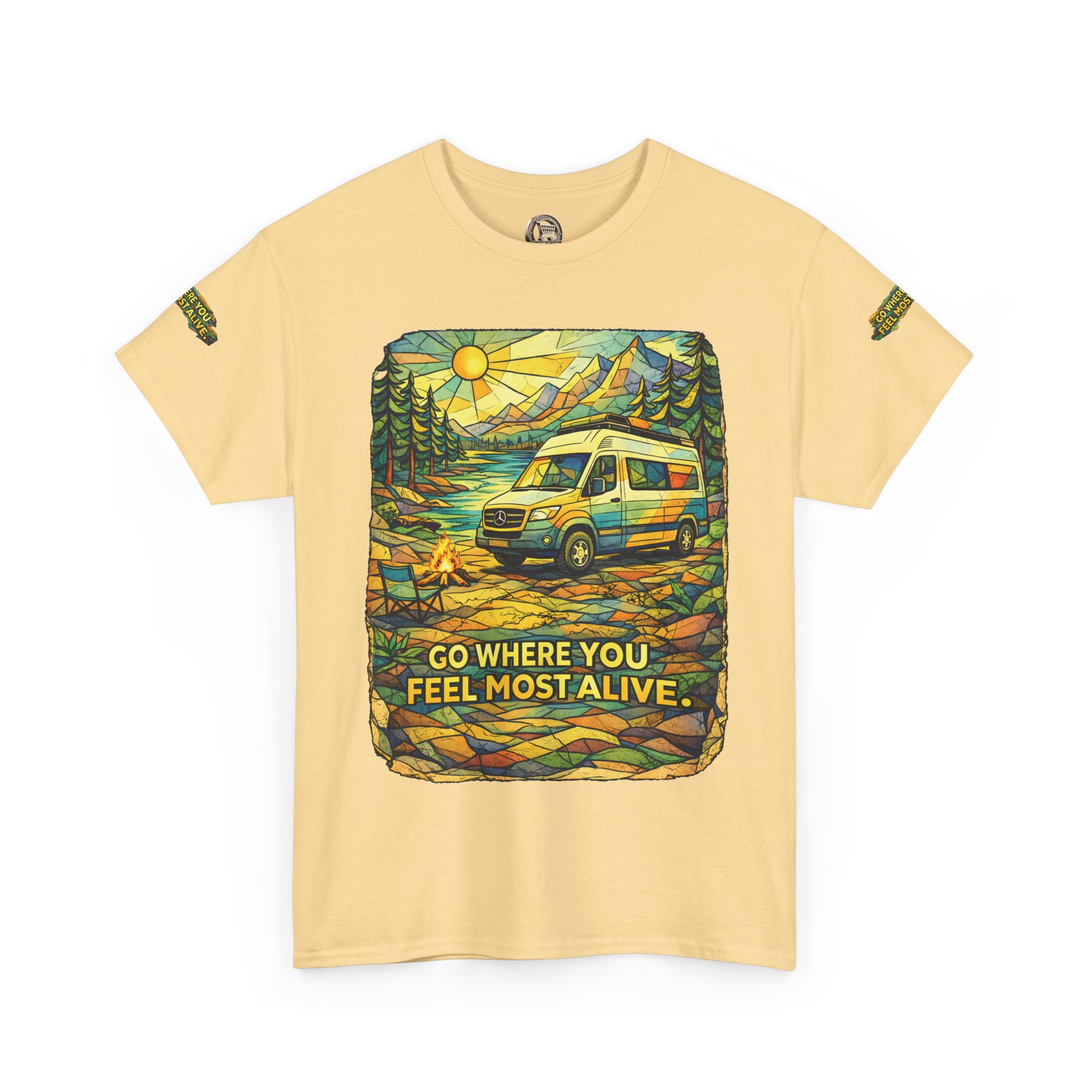 9003455331376807470_2048.jpeg Unisex Heavy Cotton Tee — "Go Where You Feel Most Alive" Design Cubic-Line