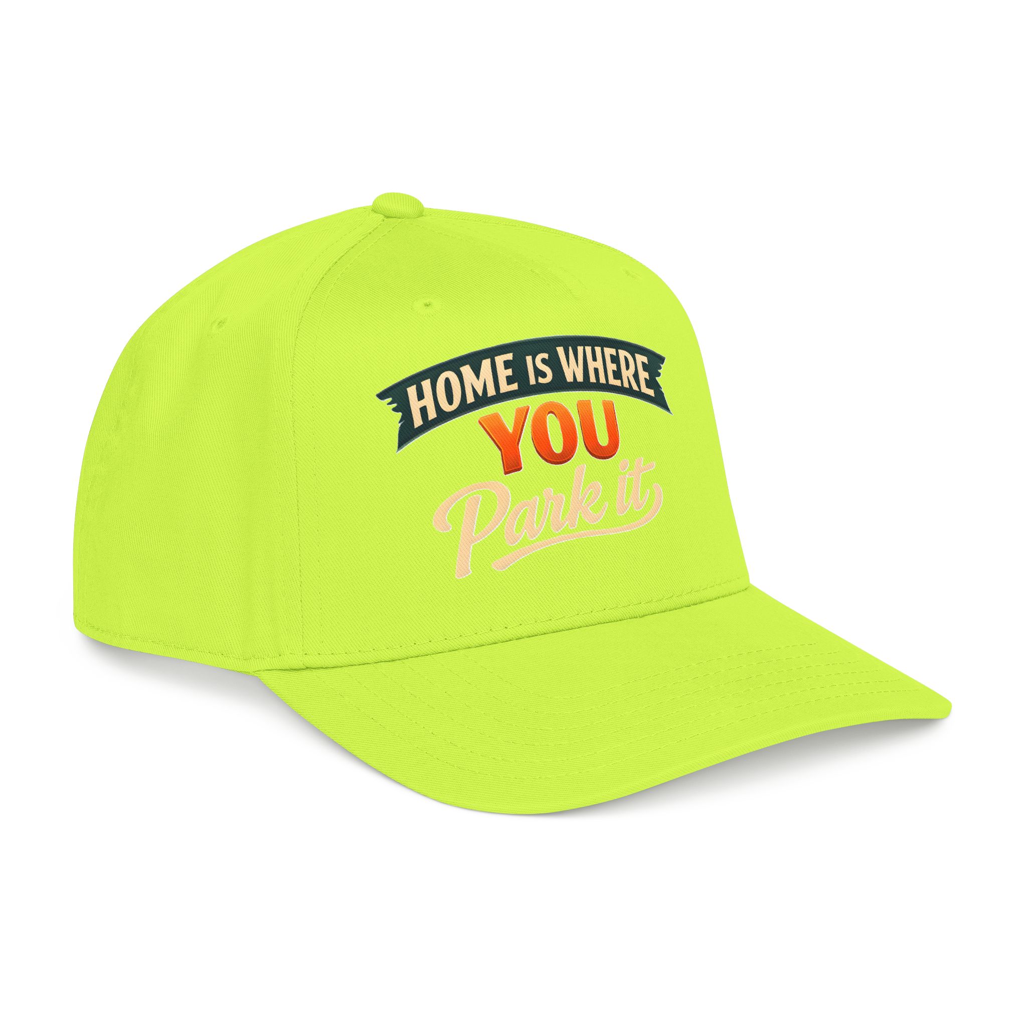 Baseball Cap - "Home Is where You Park It" Design Scenic-Line