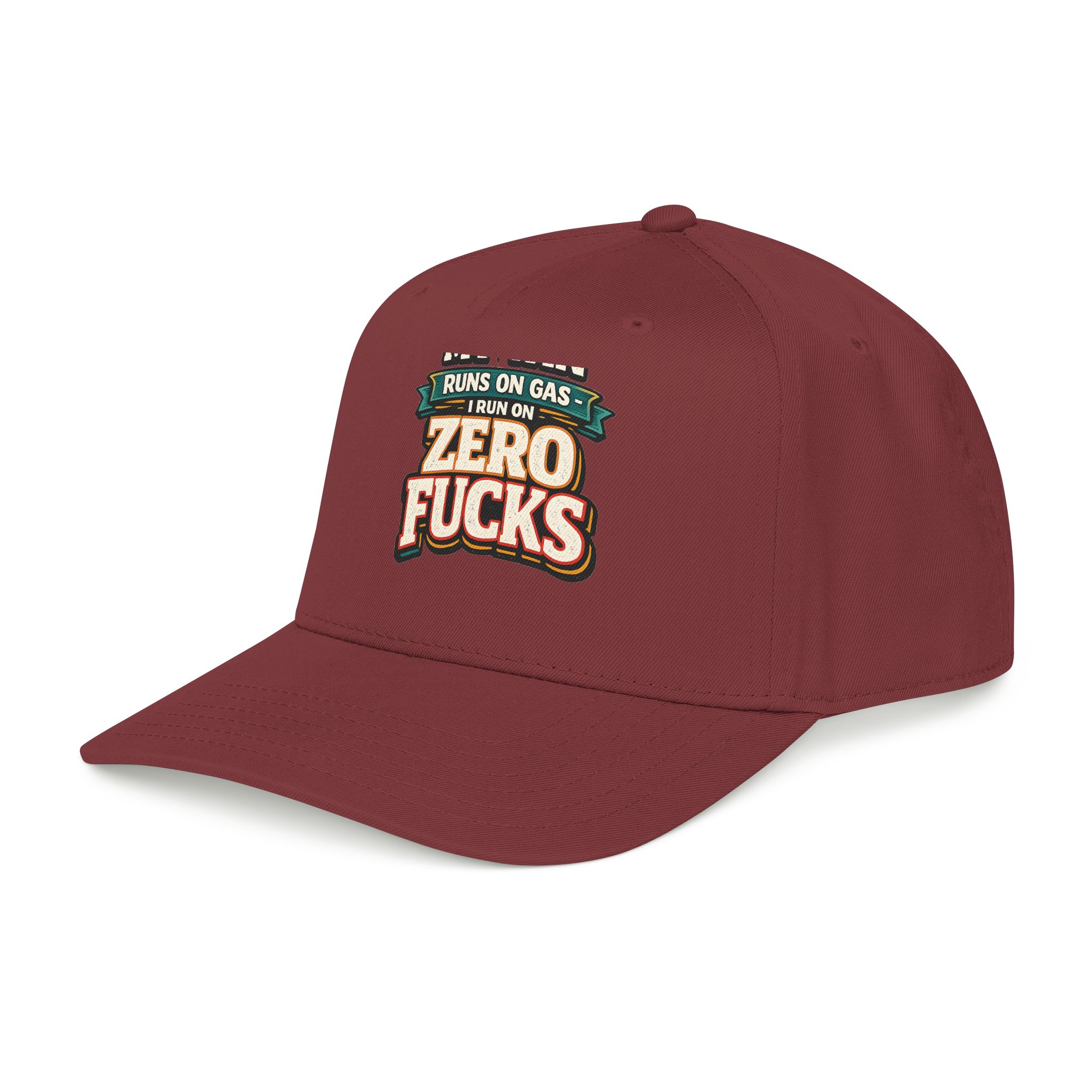 Baseball Cap - "My Van Runs On Gas" Design F**K-Line