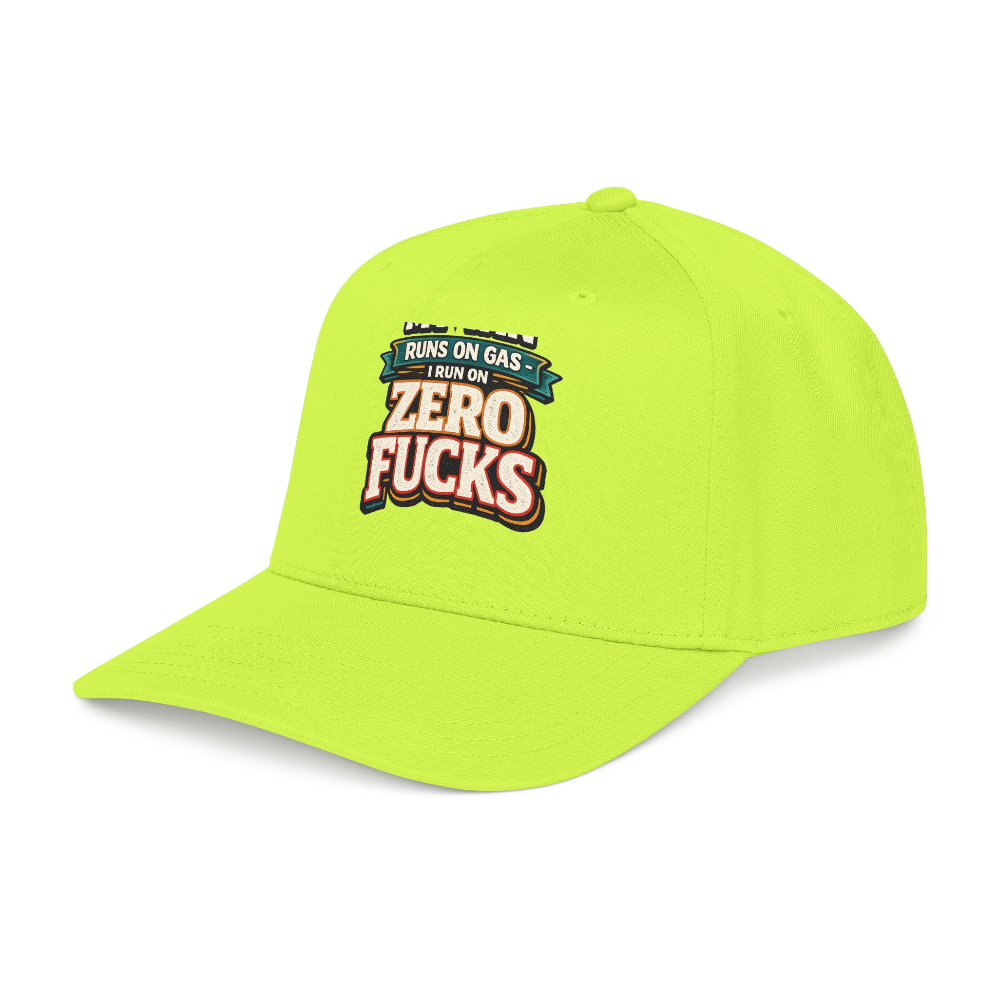 Baseball Cap - "My Van Runs On Gas" Design F**K-Line