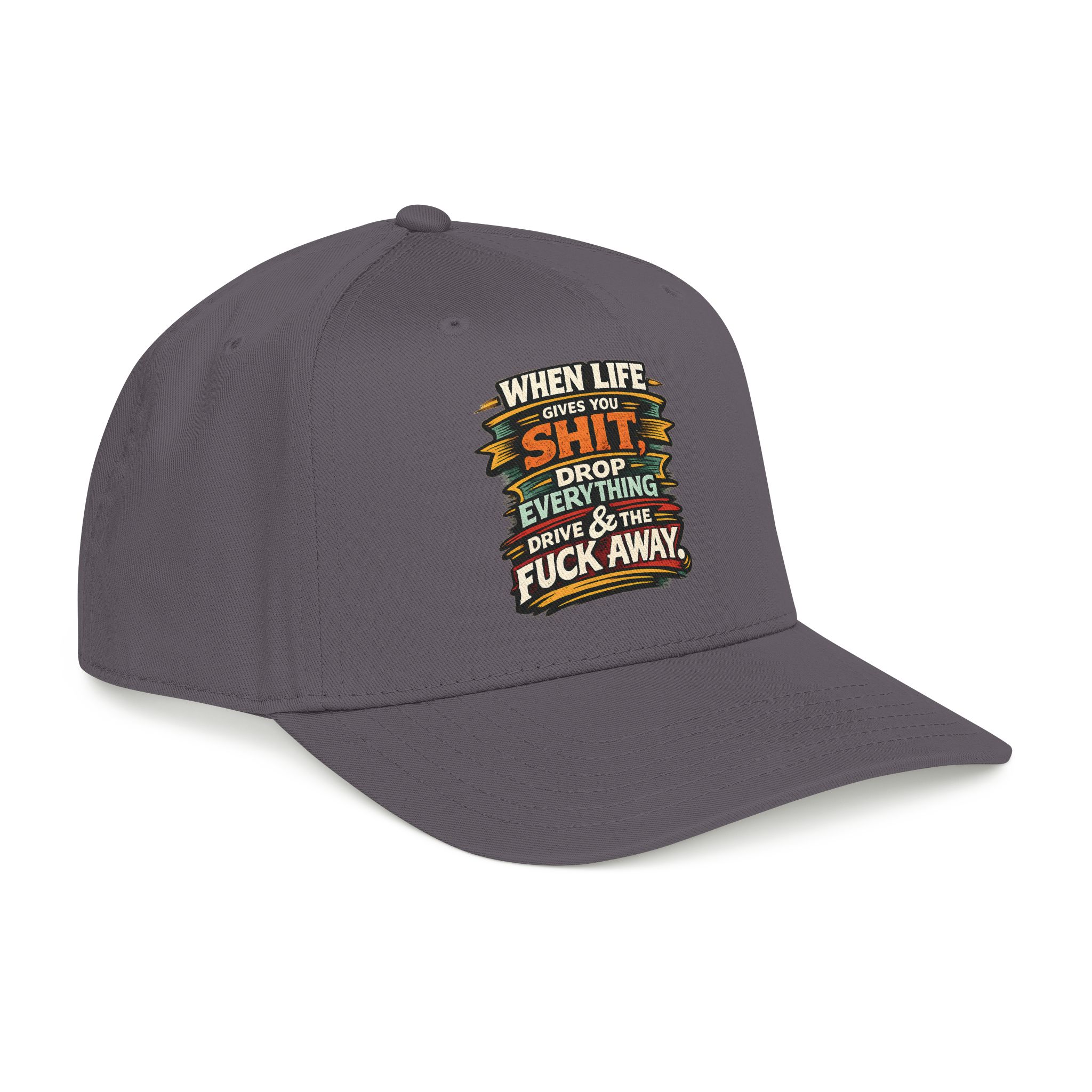 Baseball Cap - "When Live Gives You Shit" Design F**K-Line