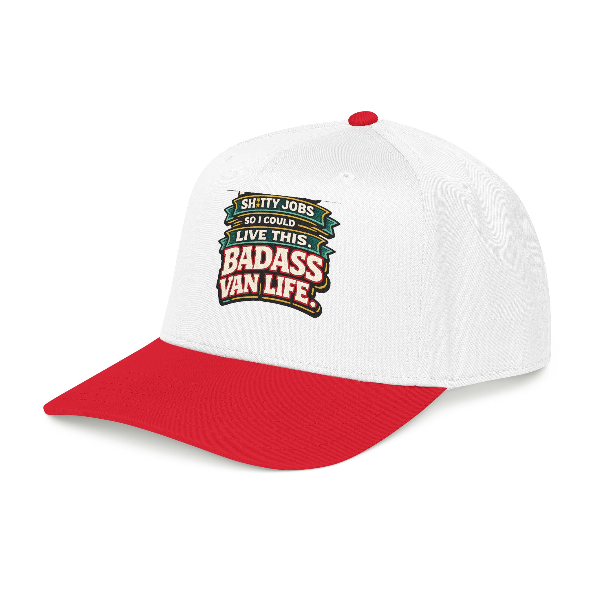 Baseball Cap - "I Worked Shitty Jobs" Design F**K-Line