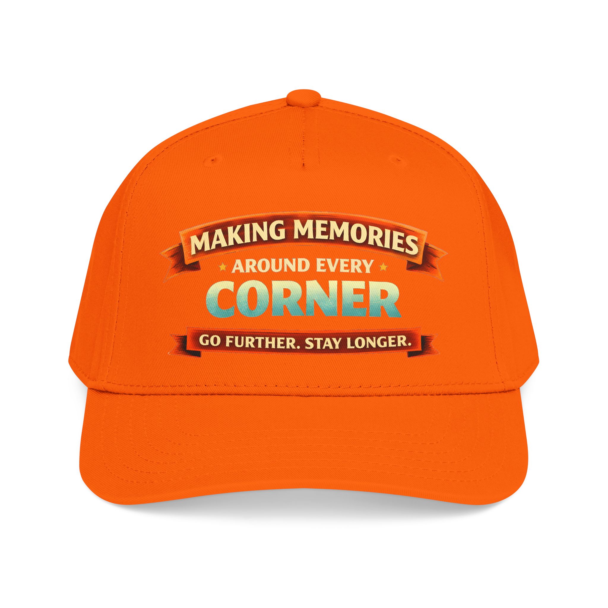 Baseball Cap - "Making Memories Around Every Corner" Design Scenic-Line