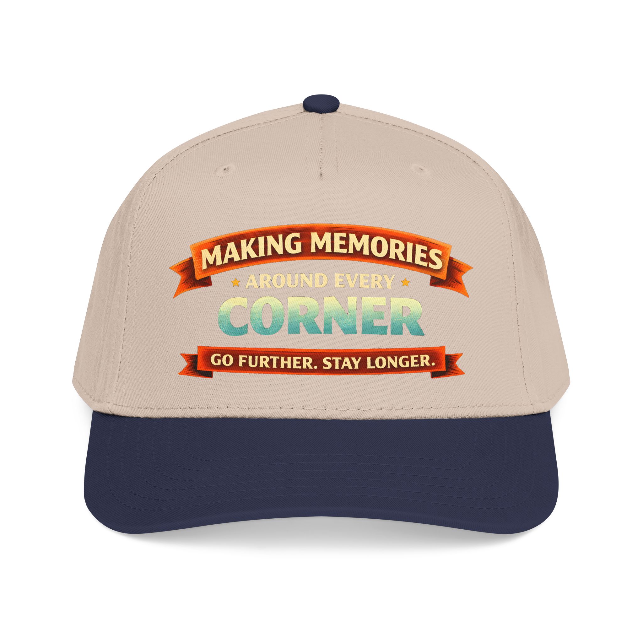 Baseball Cap - "Making Memories Around Every Corner" Design Scenic-Line