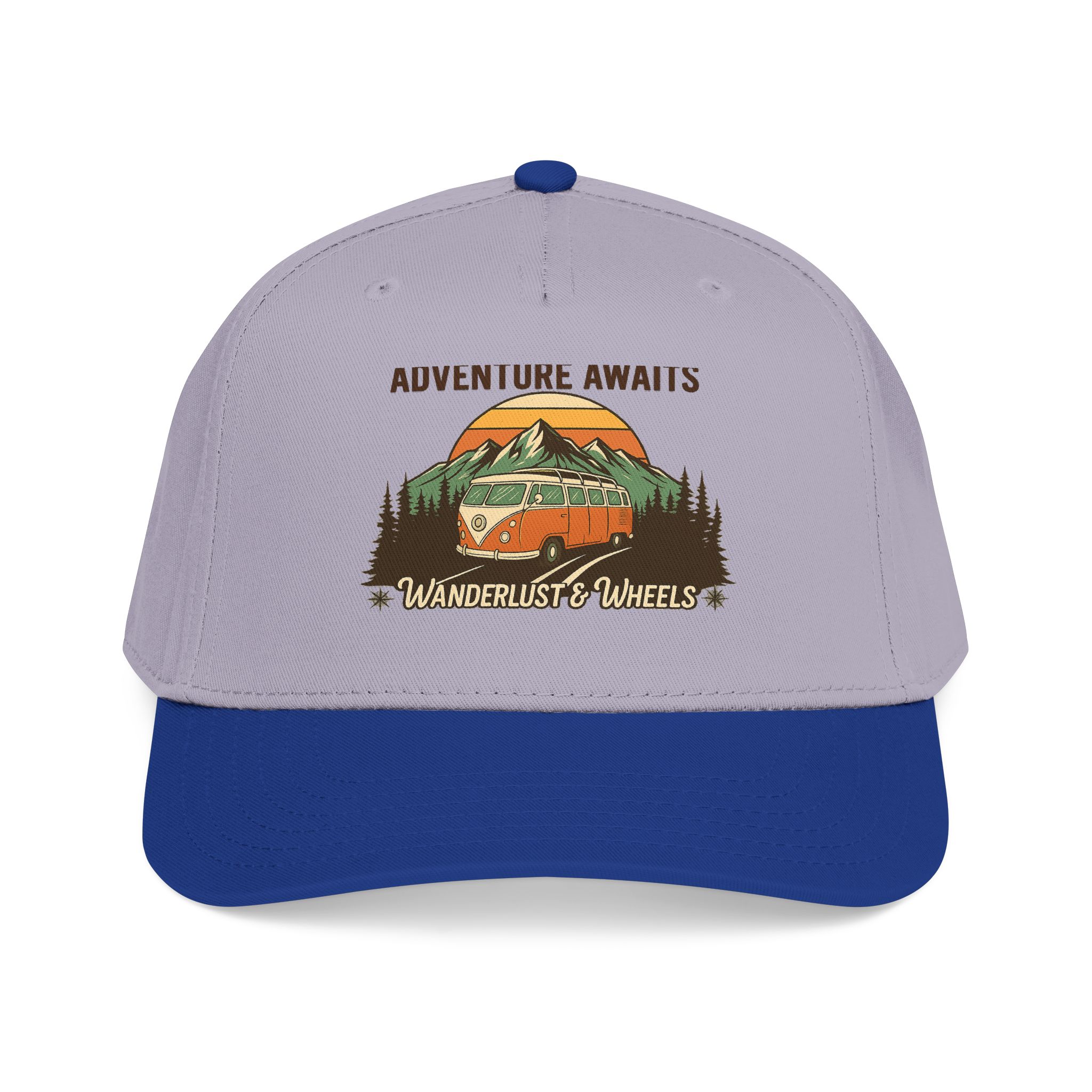 Baseball Cap - "Home Is Where You Adventure Awaits" Mid Profile Baseball Cap