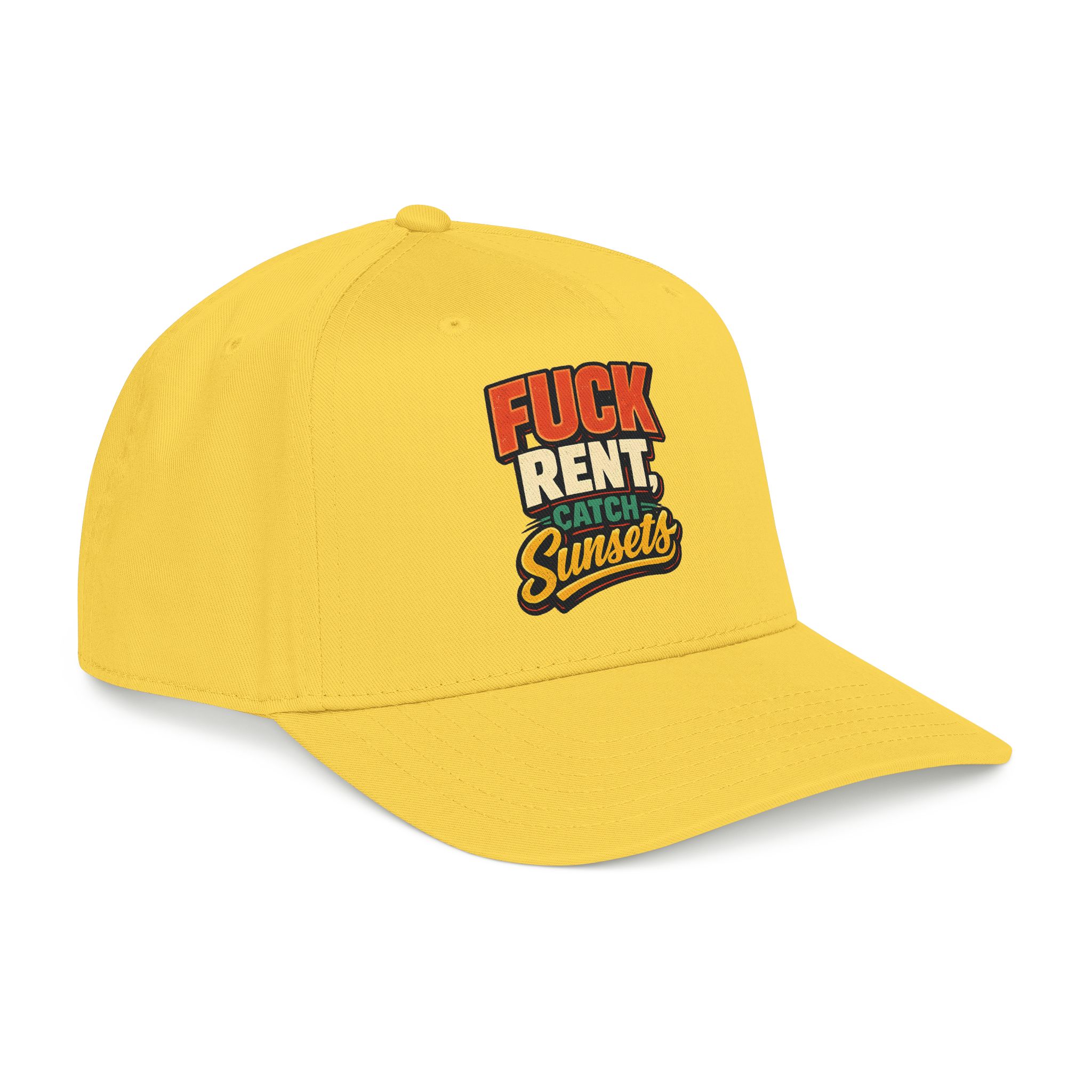Baseball Cap - "Fuck Rent Catch Sunsets" Design F**K-Line