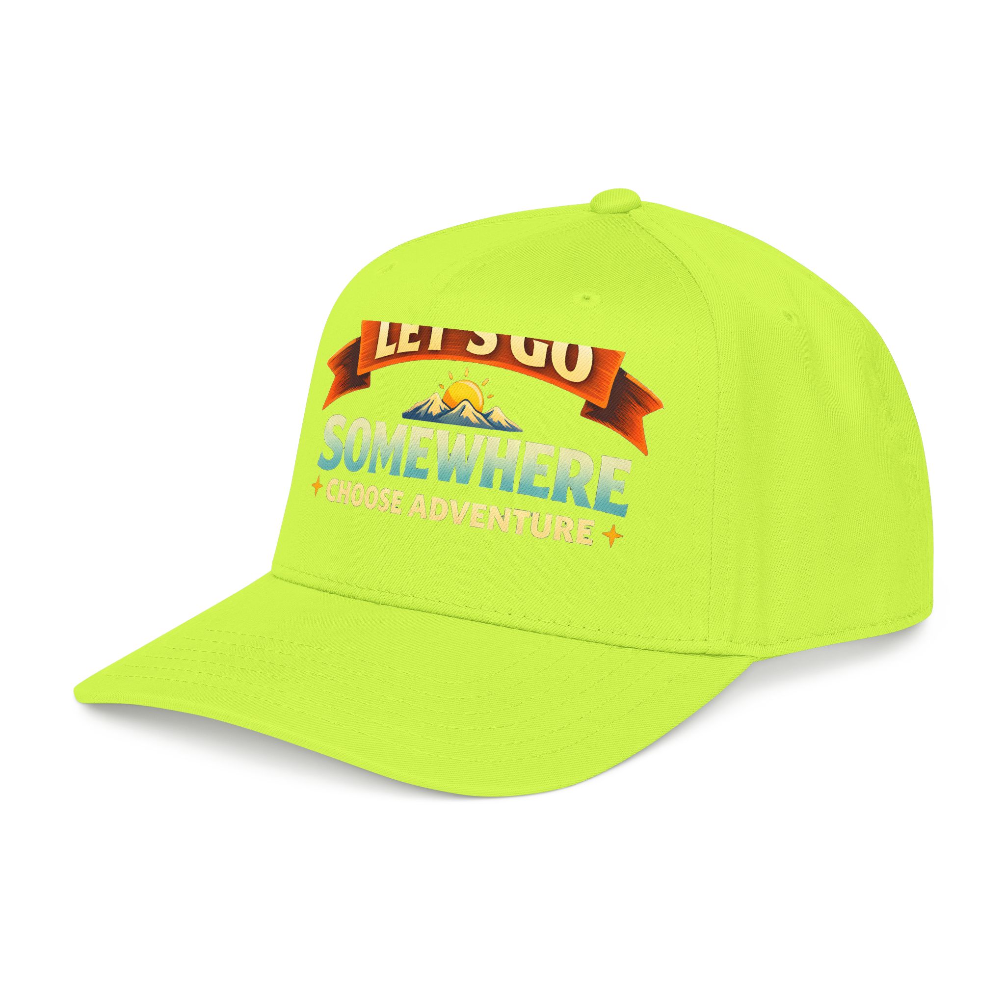 9123898562276994376_2048.jpeg Baseball Cap - "Lets Go Somewhere" Design Scenic-Line