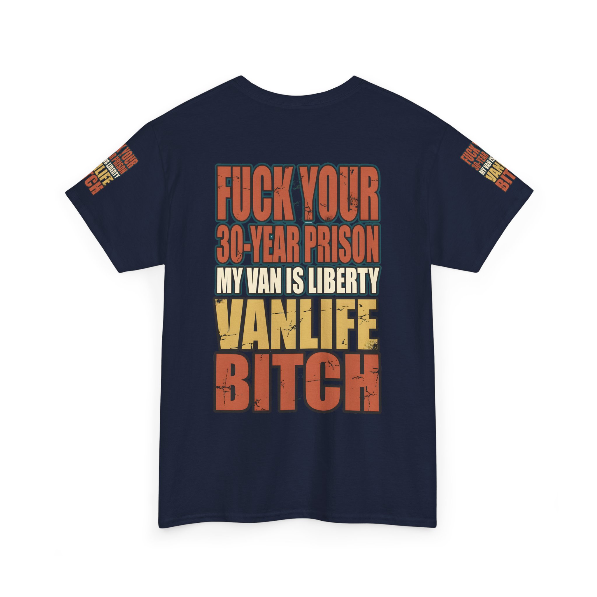 Unisex Heavy Cotton Tee — "Fuck Your 30 Year" Design F**K-Line