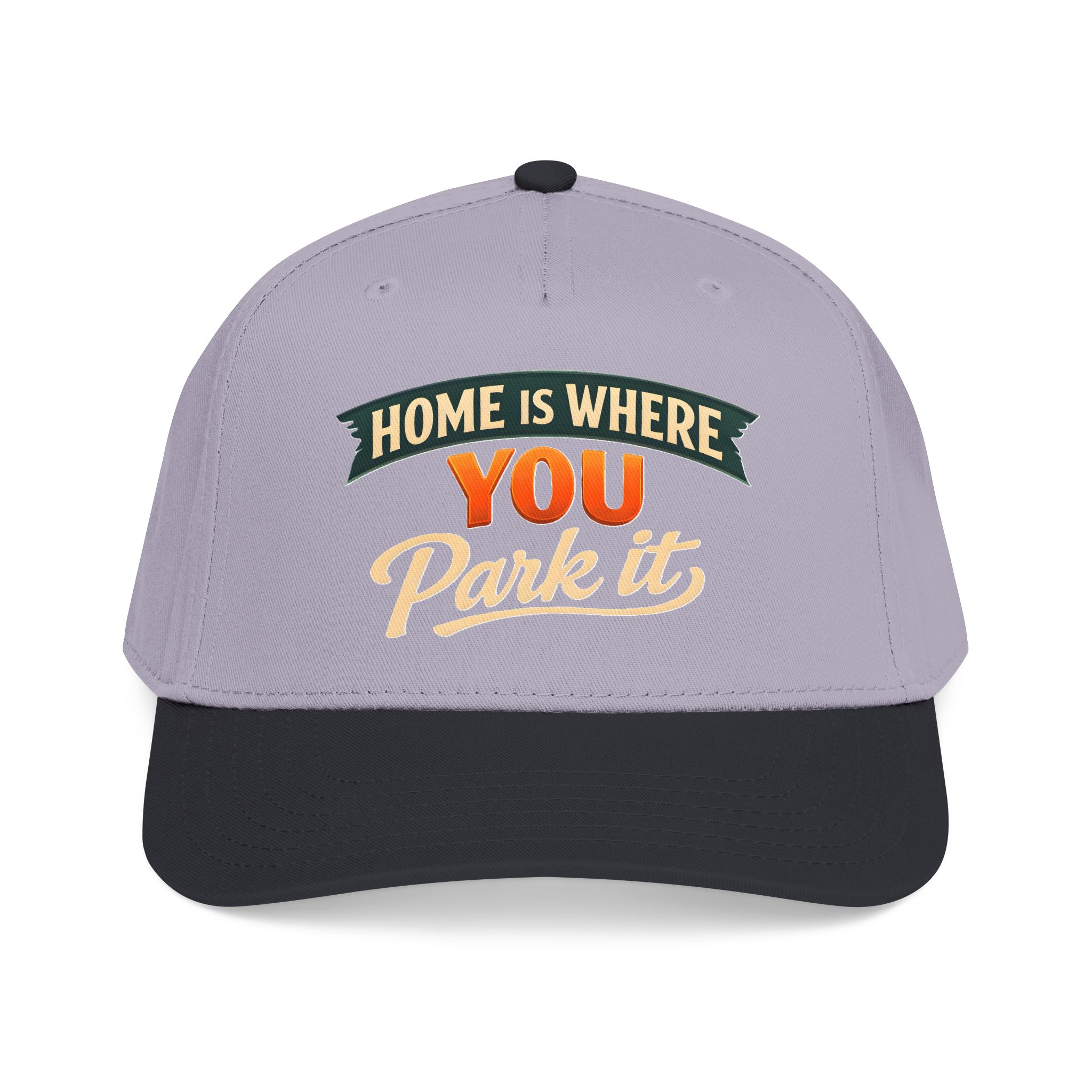 Baseball Cap - "Home Is where You Park It" Design Scenic-Line