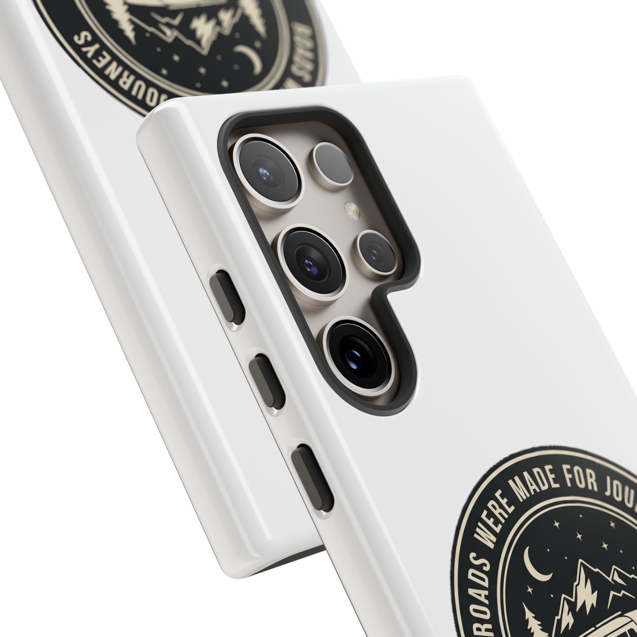 Phone Case — "ROAD WHERE MADE FOR JOURNEYS-NOT DESTINATIONS" Camper Van Design