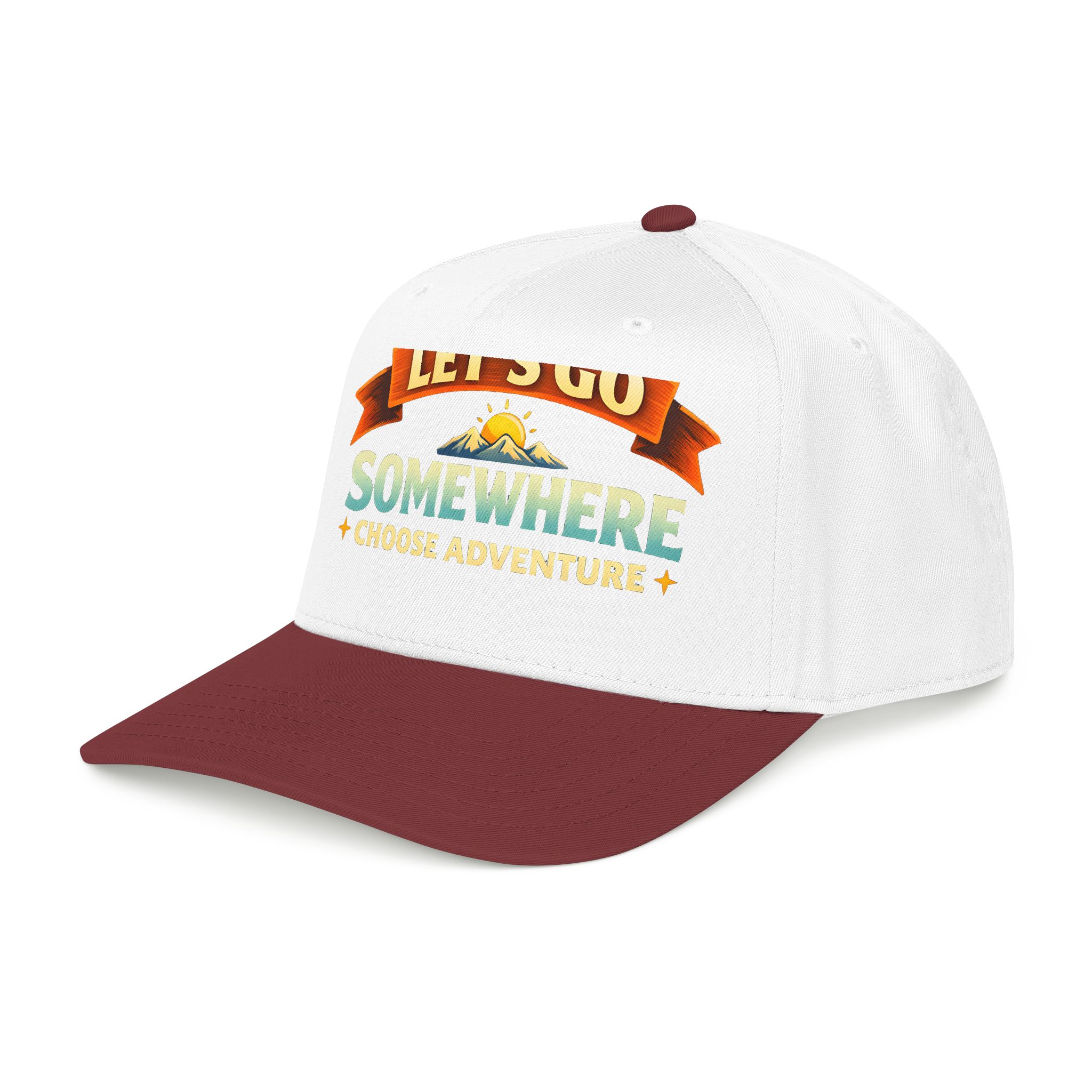 9170642433265732716_2048.jpeg Baseball Cap - "Lets Go Somewhere" Design Scenic-Line