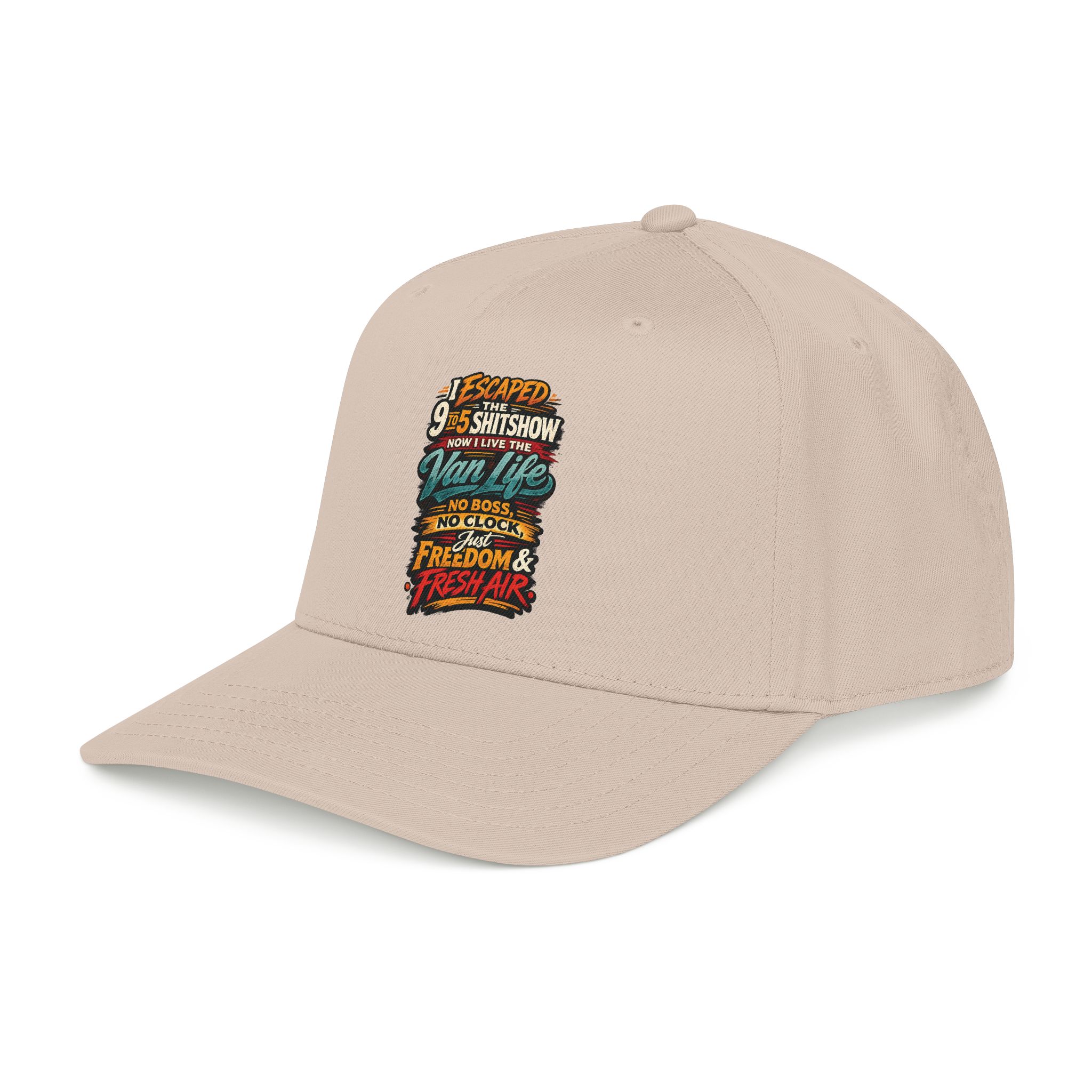 Baseball Cap - "I Escaped The 9 To 5" Design F**K-Line
