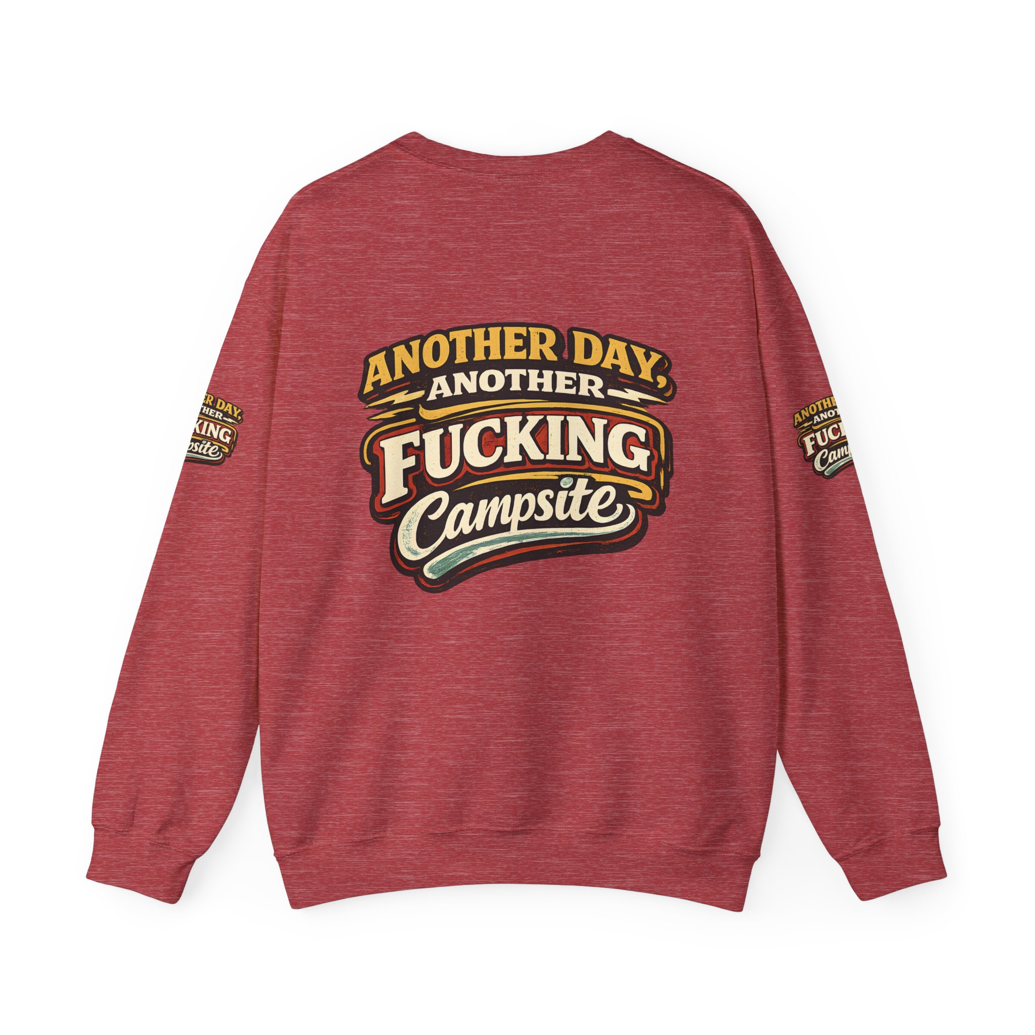 Unisex Heavy Blend™ Crewneck Sweatshirt — "Another Day" Design F**K-Line