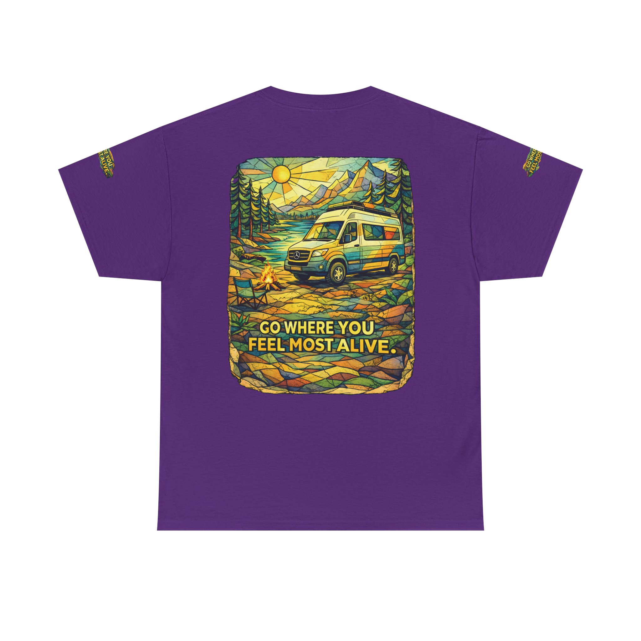 9268631377155672760_2048.jpeg Unisex Heavy Cotton Tee — "Go Where You Feel Most Alive" Design Cubic-Line