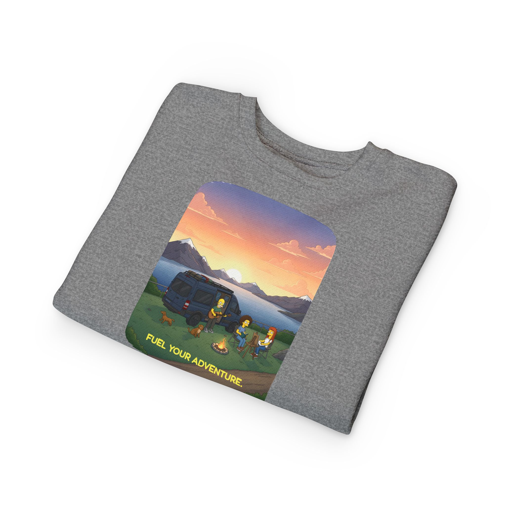 Toddler Sweatshirt - "Fuel Your Adventure" (Design Sitcom-Line)