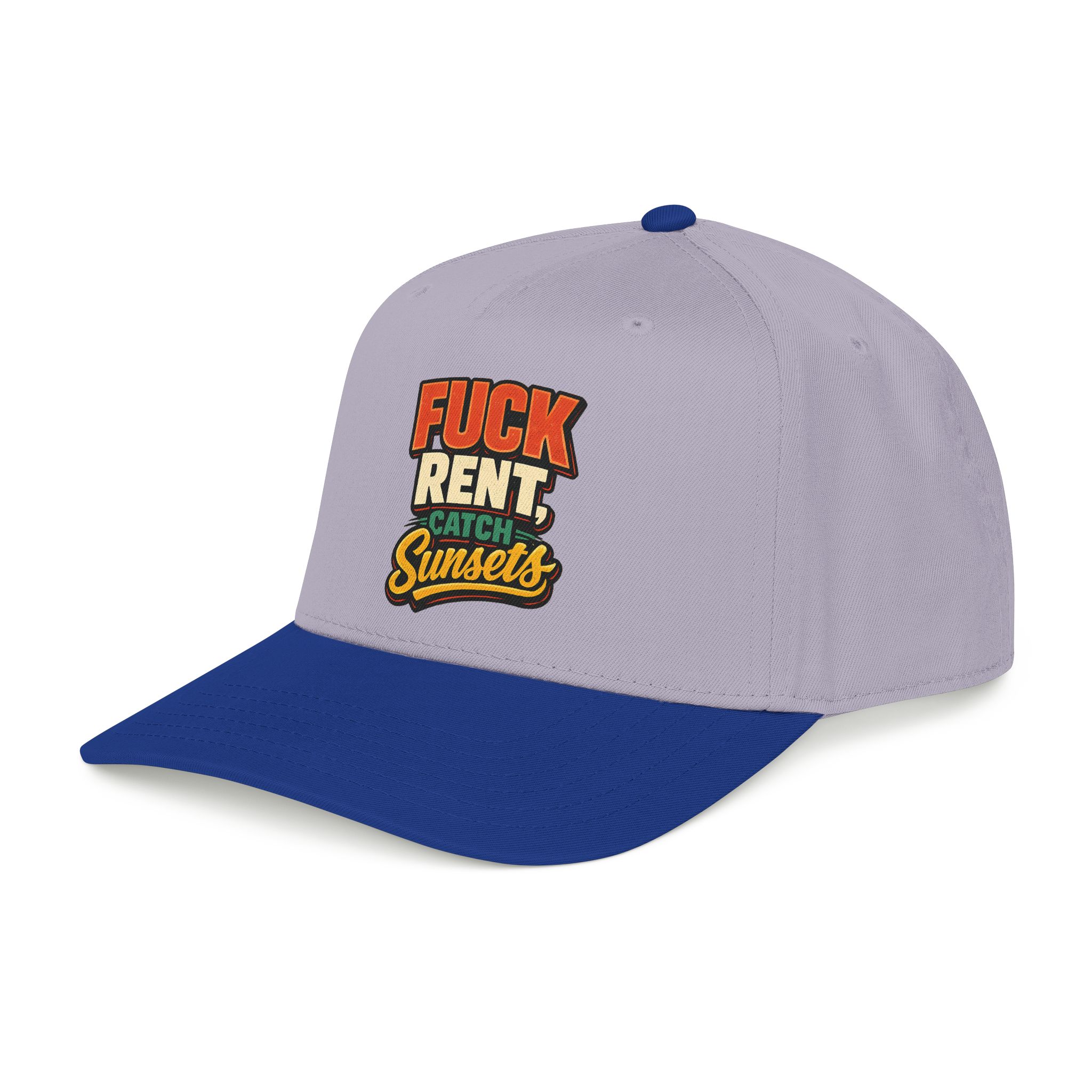 Baseball Cap - "Fuck Rent Catch Sunsets" Design F**K-Line