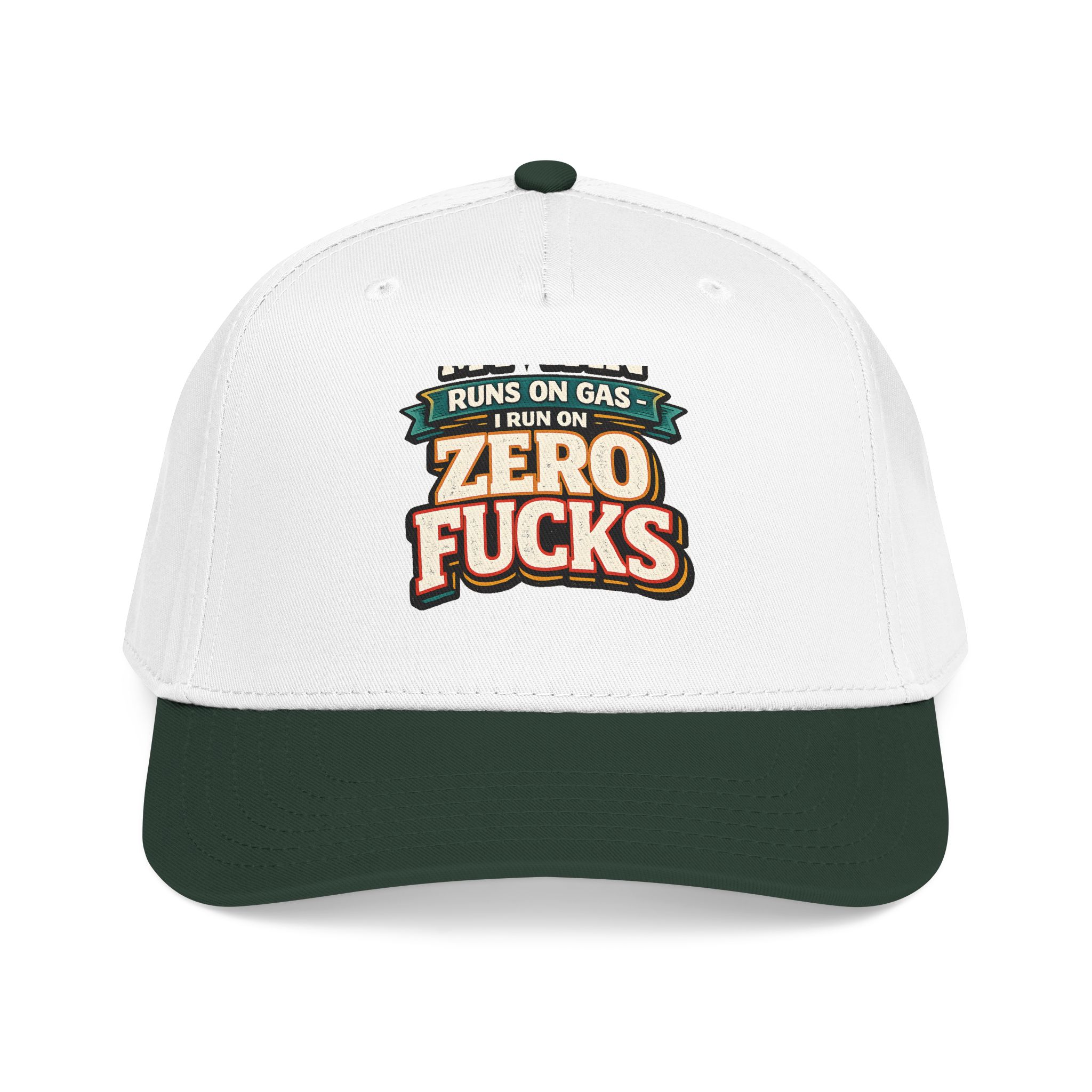 Baseball Cap - "My Van Runs On Gas" Design F**K-Line