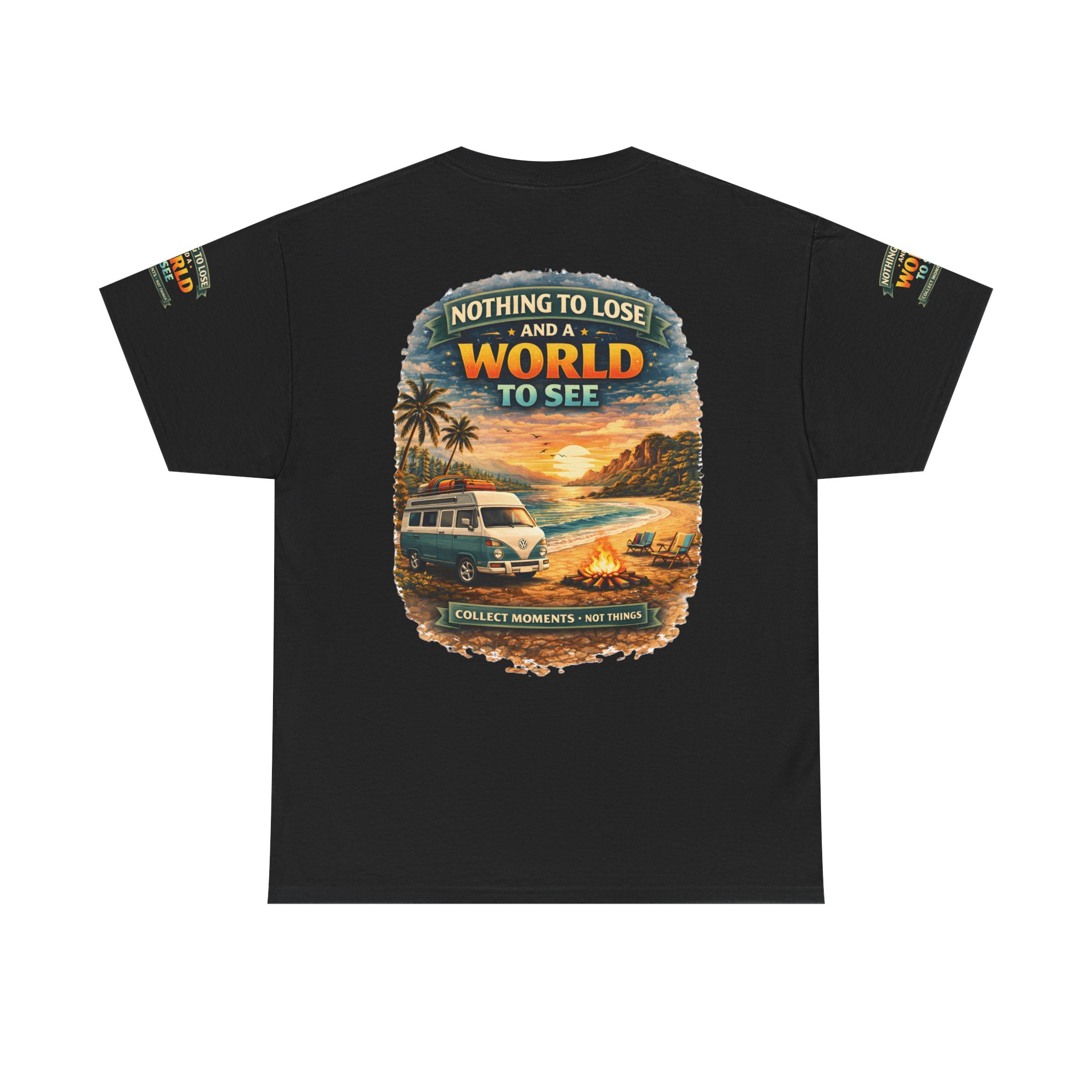 9349603498442179615_2048.jpeg Unisex Heavy Cotton Tee — "Nothing To Lose " Design Scenic-Line