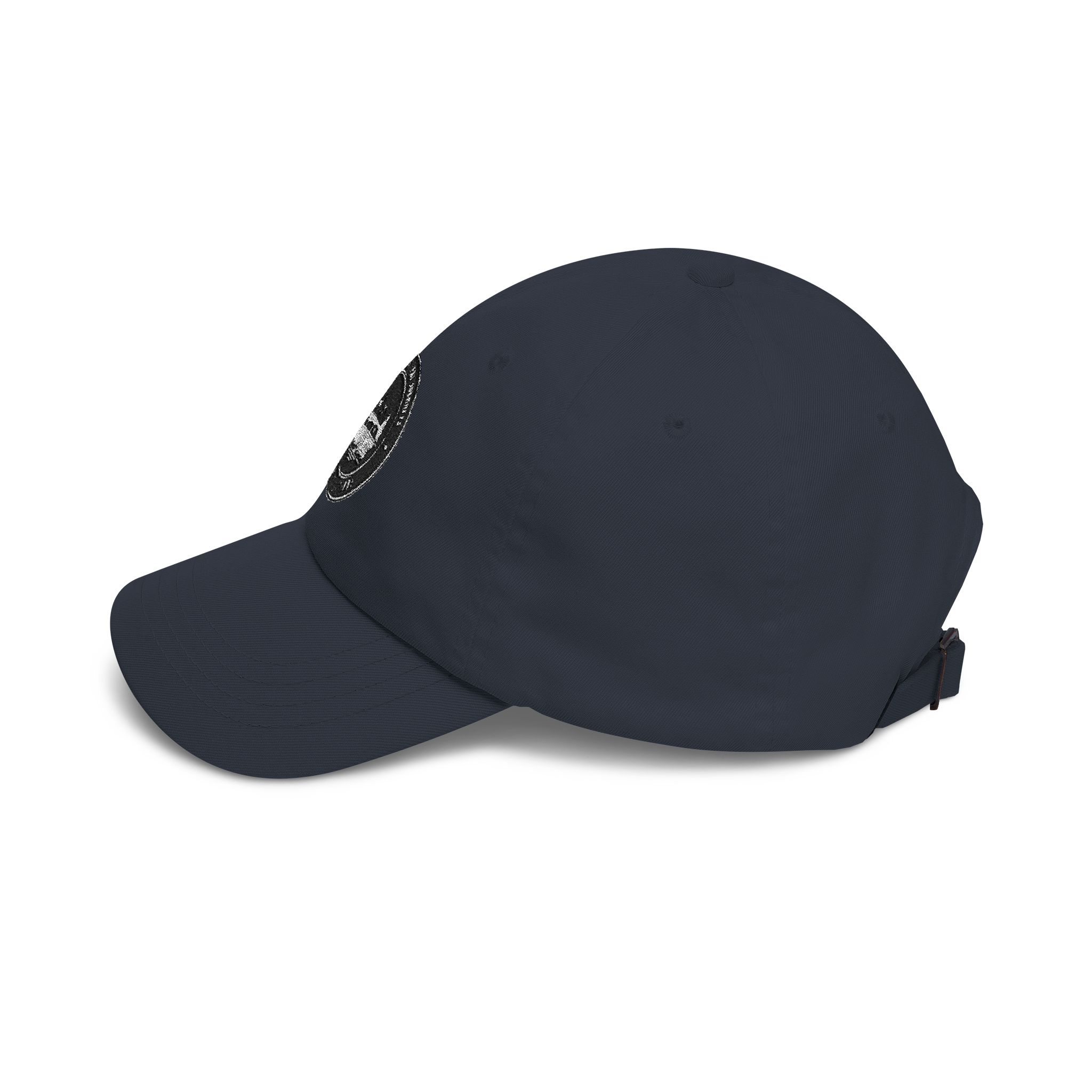 Dad Cap - "ROAD WHERE MADE FOR JOURNEYS-NOT DESTINATIONS" Vintage National Park Stamp Hat