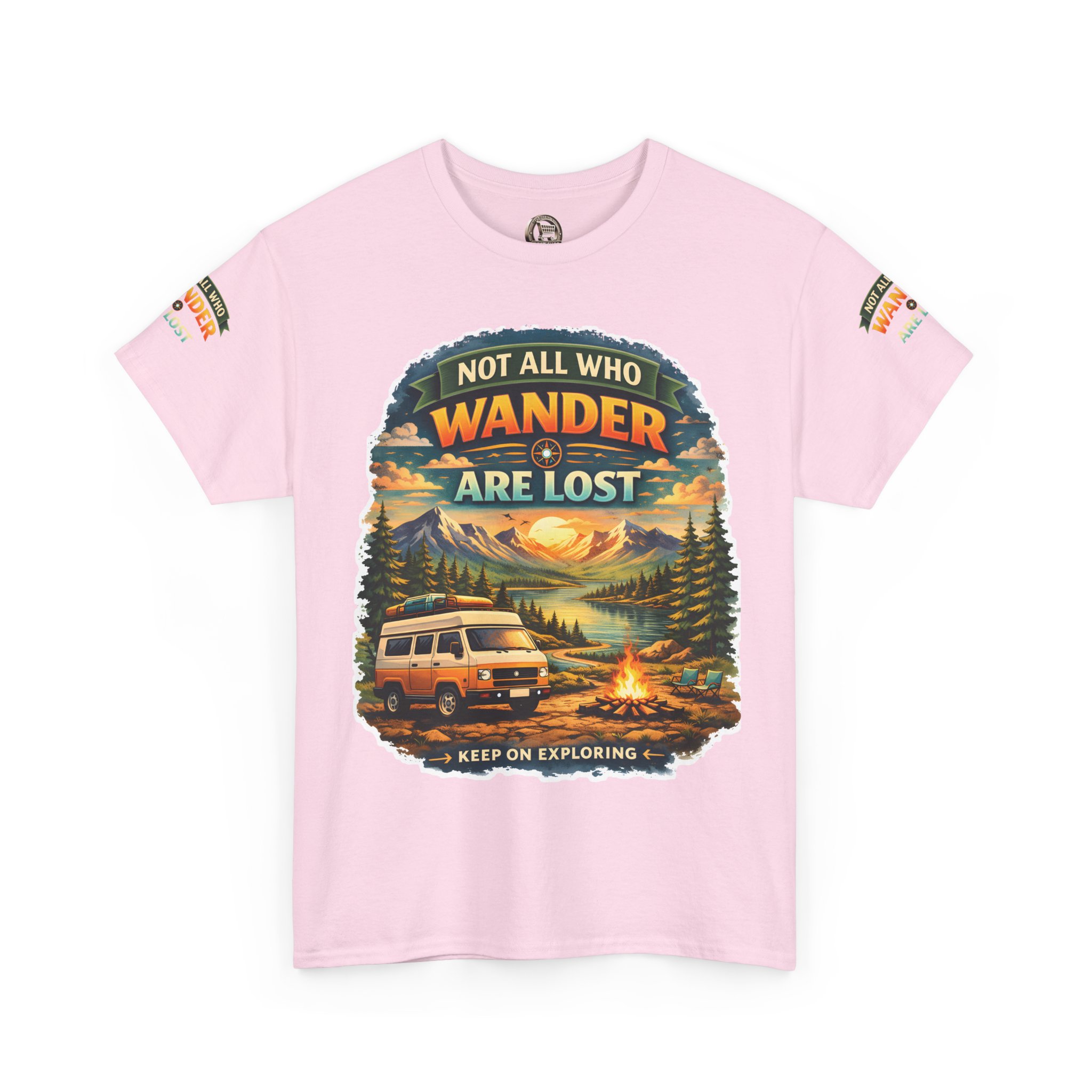9359819430261772851_2048.jpeg Unisex Heavy Cotton Tee — "Not All Who Wander Are Lost" Design Scenic-Line