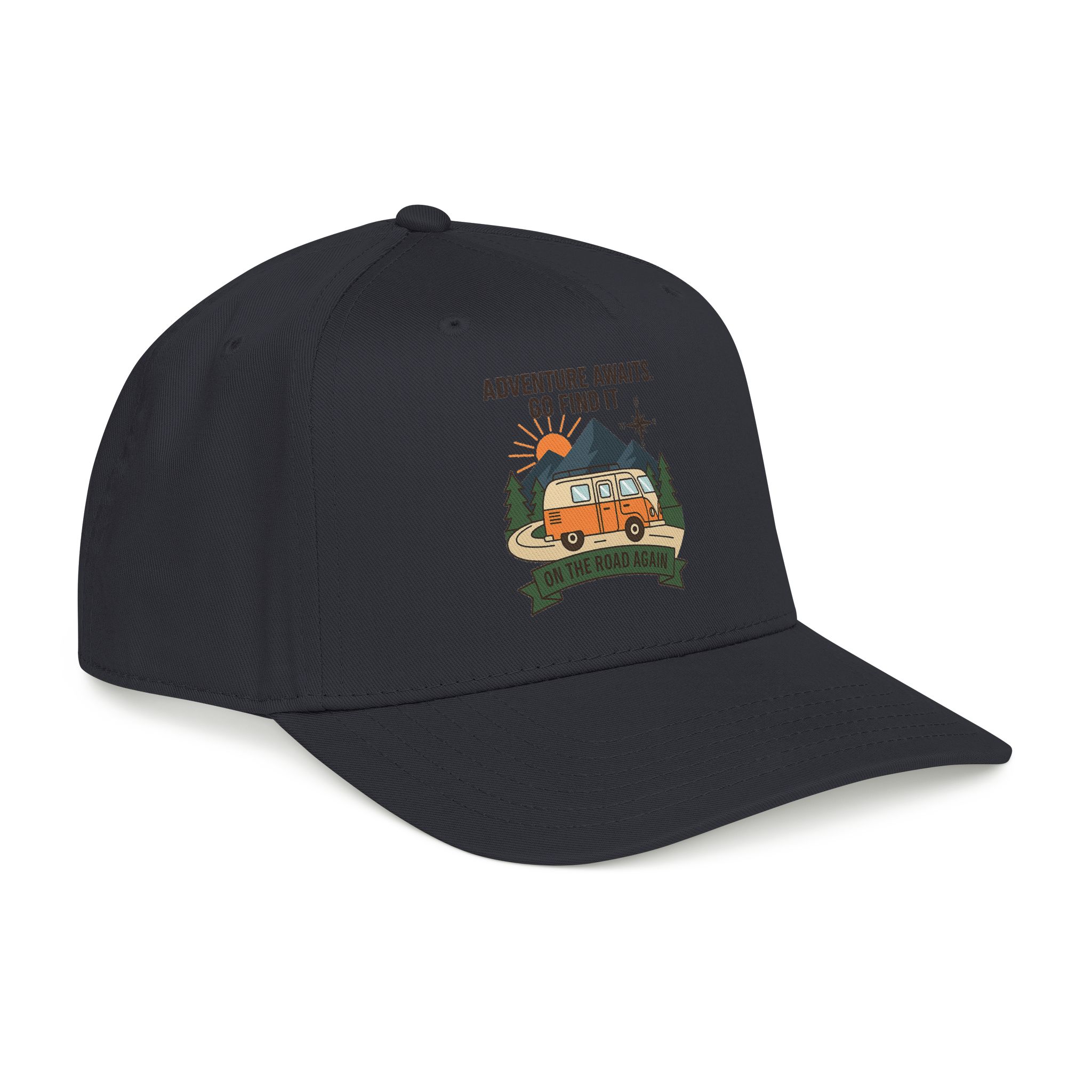 Baseball Cap - "Adventure Awaits" Outdoor Travel Hat