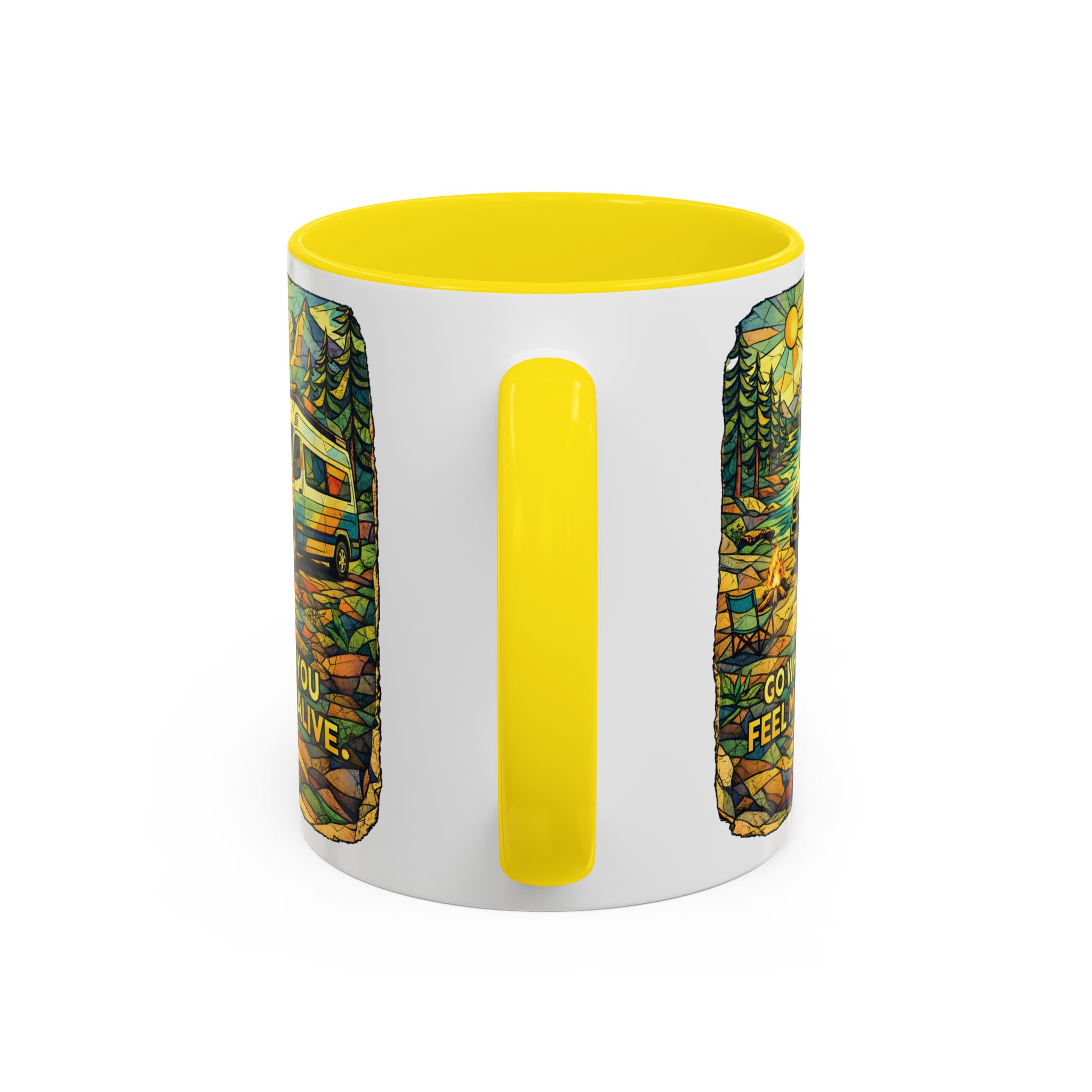 9371481486990219940_2048.jpeg Accent Coffee Mug (11, 15oz) — "Go Where You Feel Most Alive" Design Cubic-Line