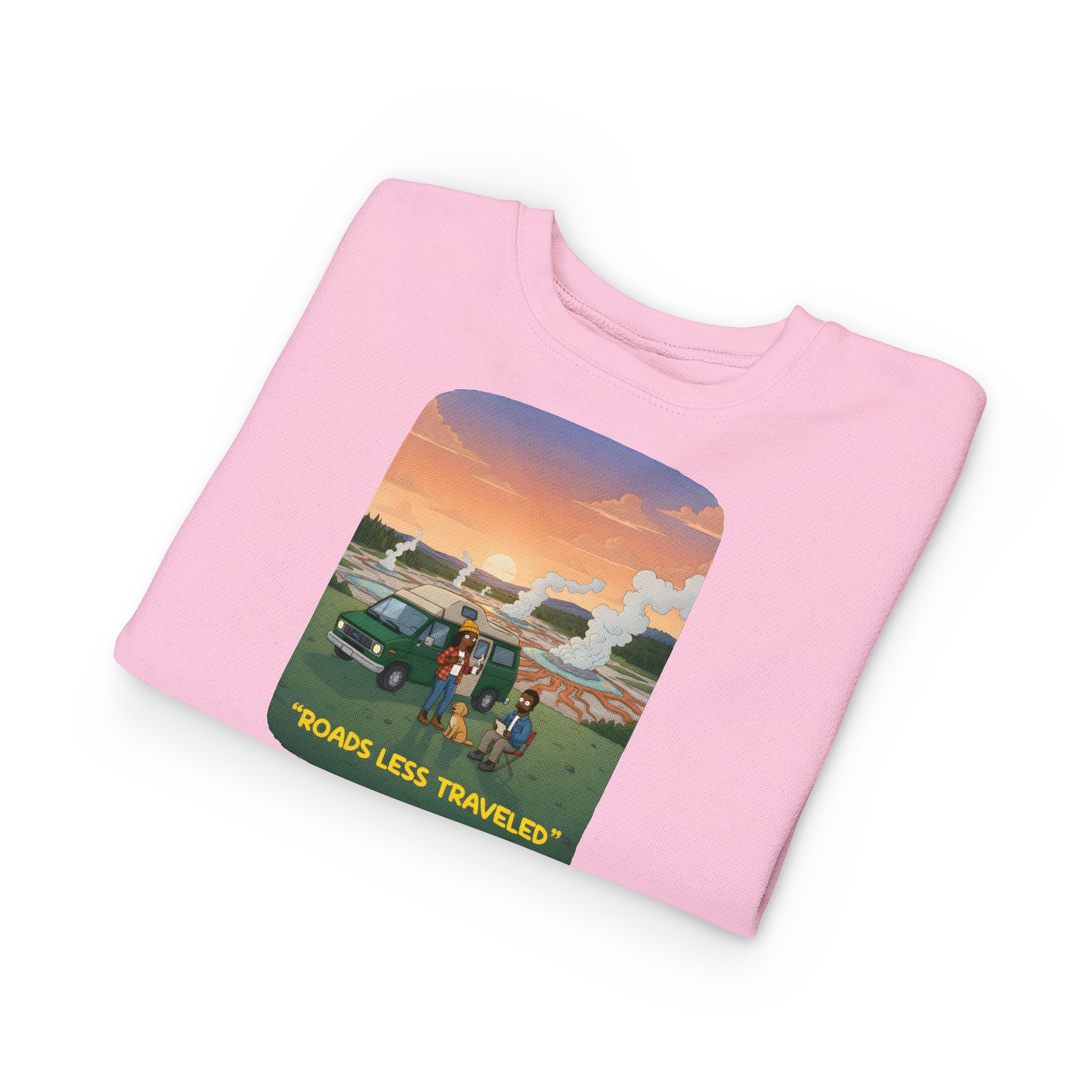 Toddler Sweatshirt - "Roads Less Traveled" (Design Sitcom-Line)