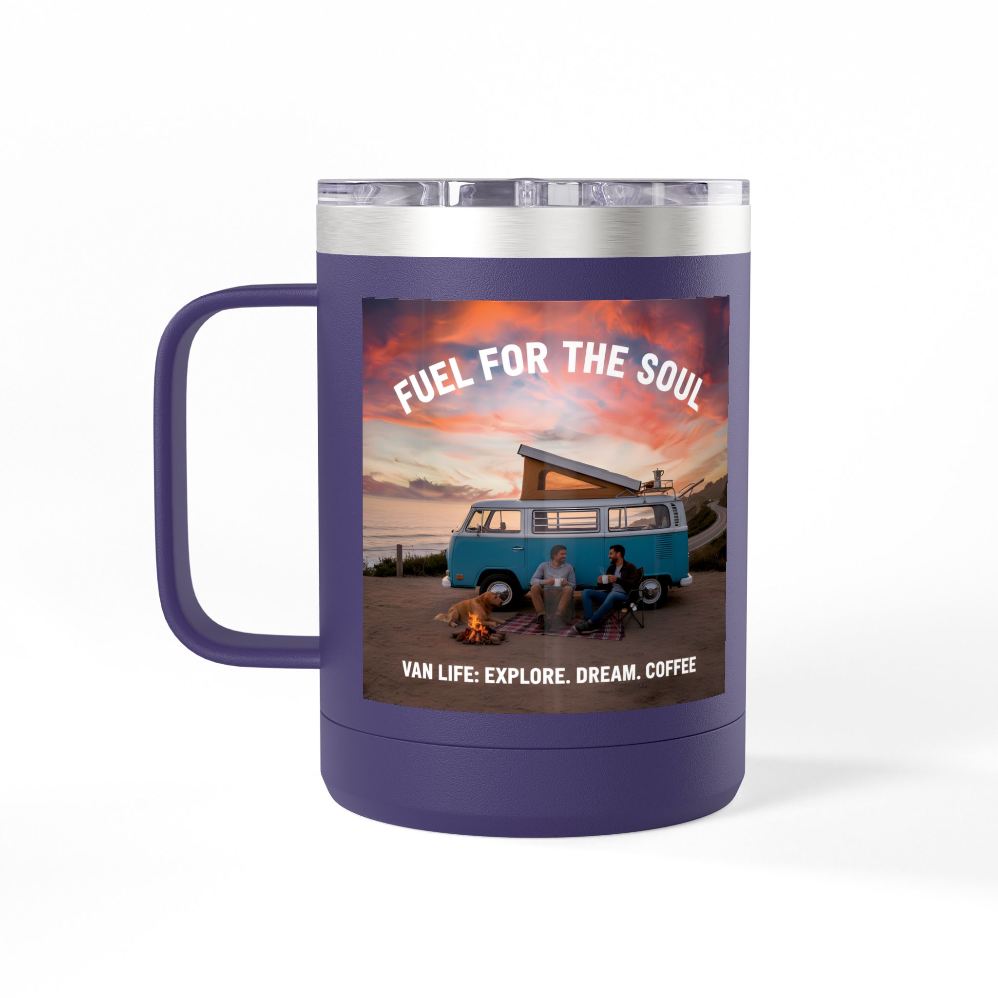 Coffee Mug Tumbler, 15oz — "Fuel for the Soul"