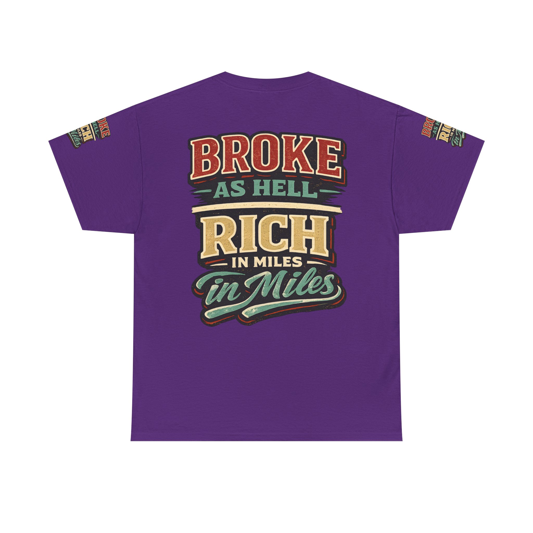 9439018972551269135_2048.jpeg Unisex Heavy Cotton Tee — "Broke As Hell" Design F**K-Line