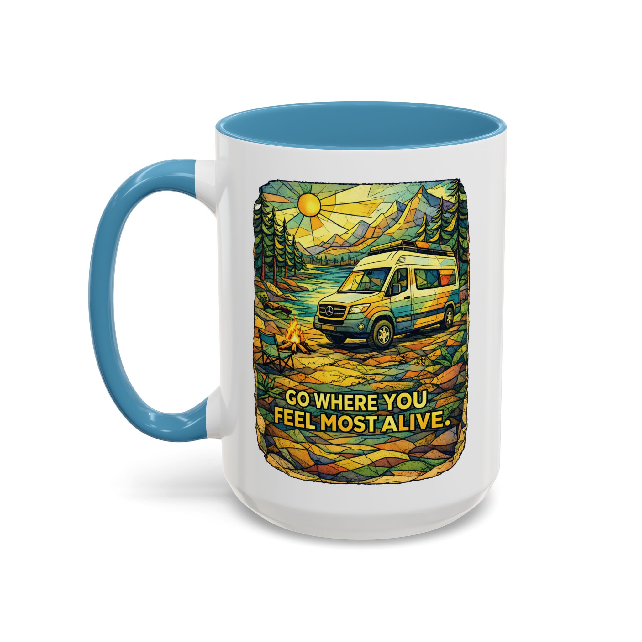 9451485309539155663_2048.jpeg Accent Coffee Mug (11, 15oz) — "Go Where You Feel Most Alive" Design Cubic-Line