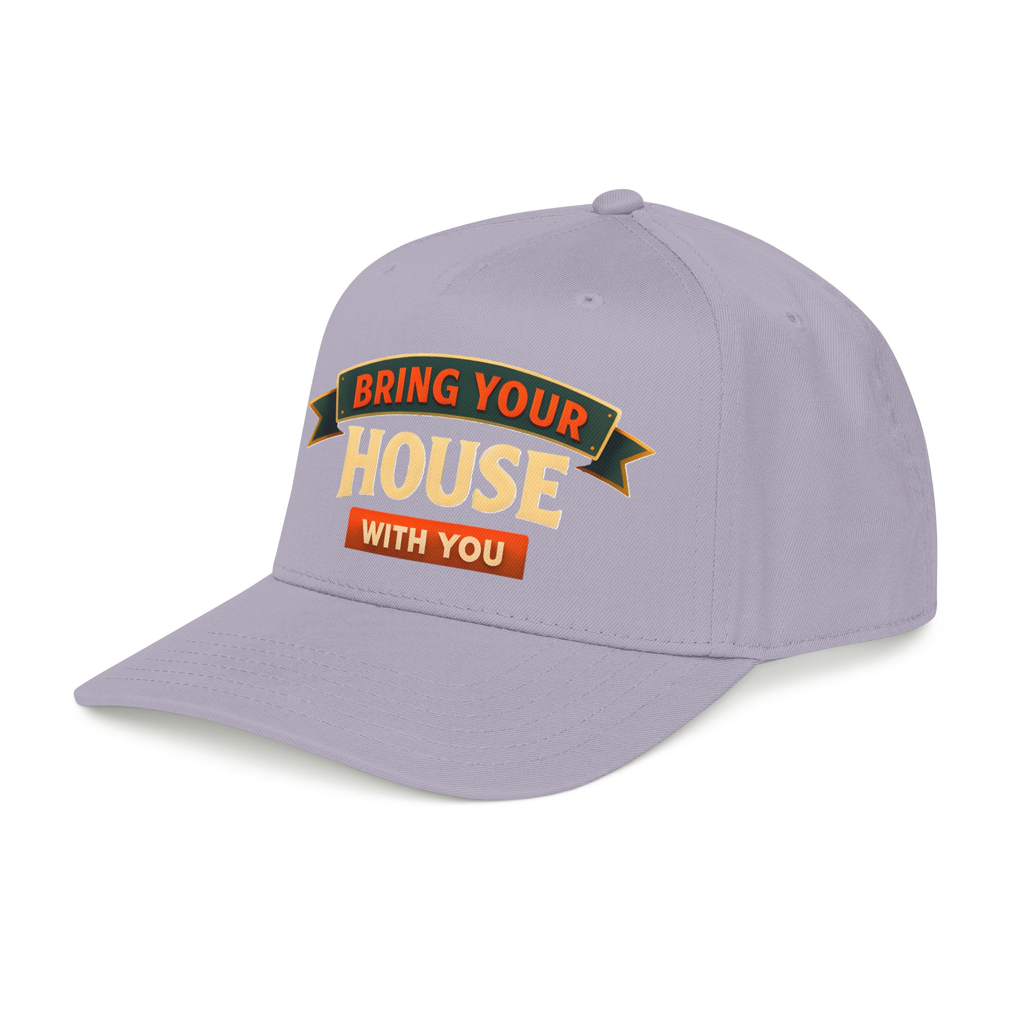 Baseball Cap - "Bring Your House With You" Design Scenic-Line
