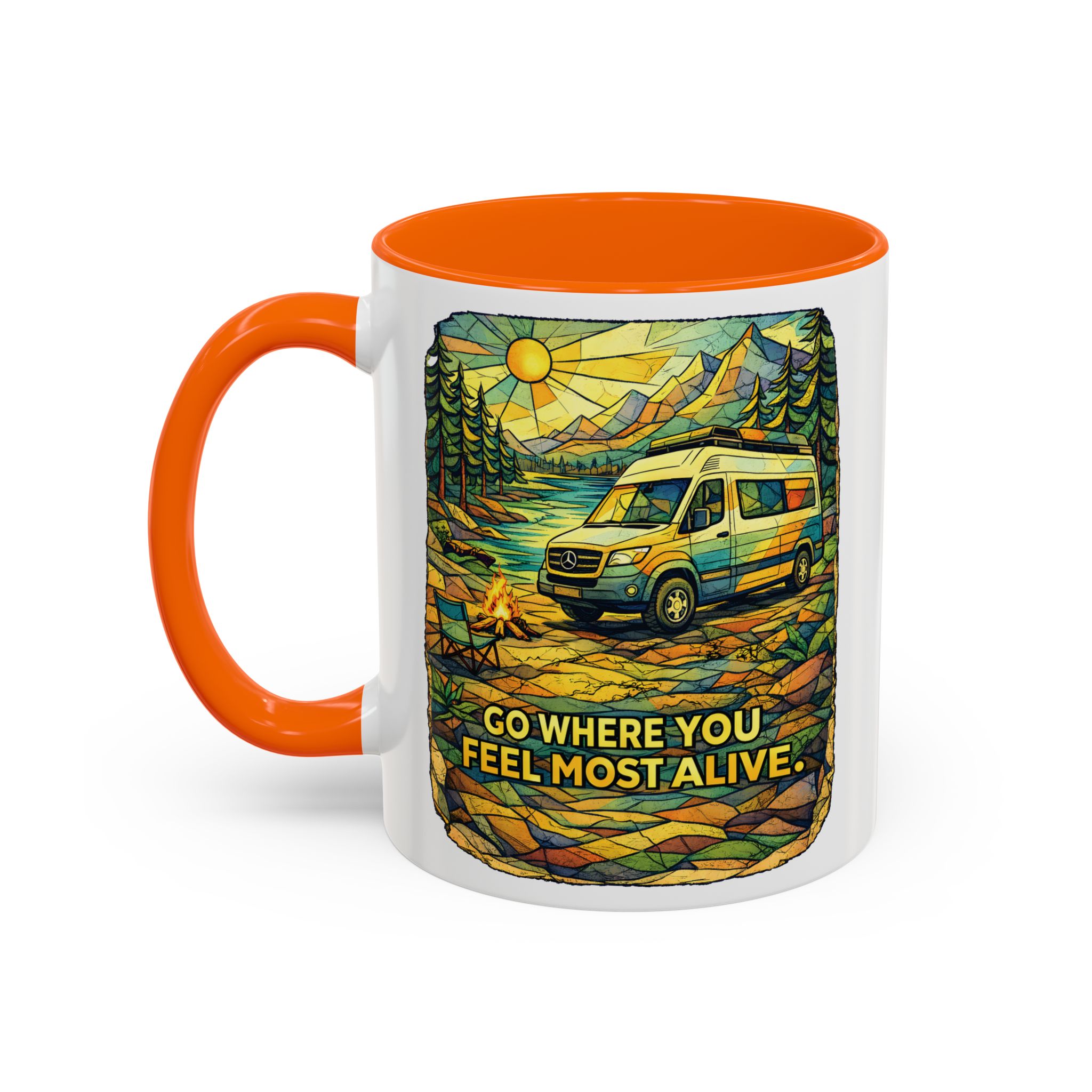 9506242203643115326_2048.jpeg Accent Coffee Mug (11, 15oz) — "Go Where You Feel Most Alive" Design Cubic-Line