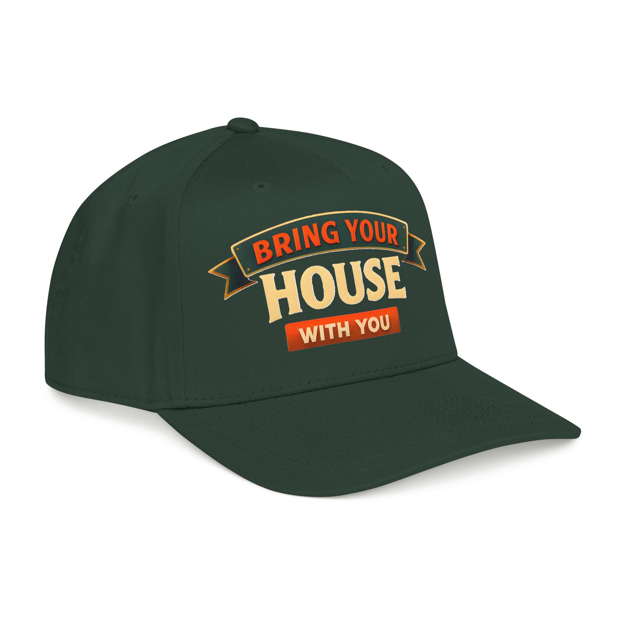 Baseball Cap - "Bring Your House With You" Design Scenic-Line