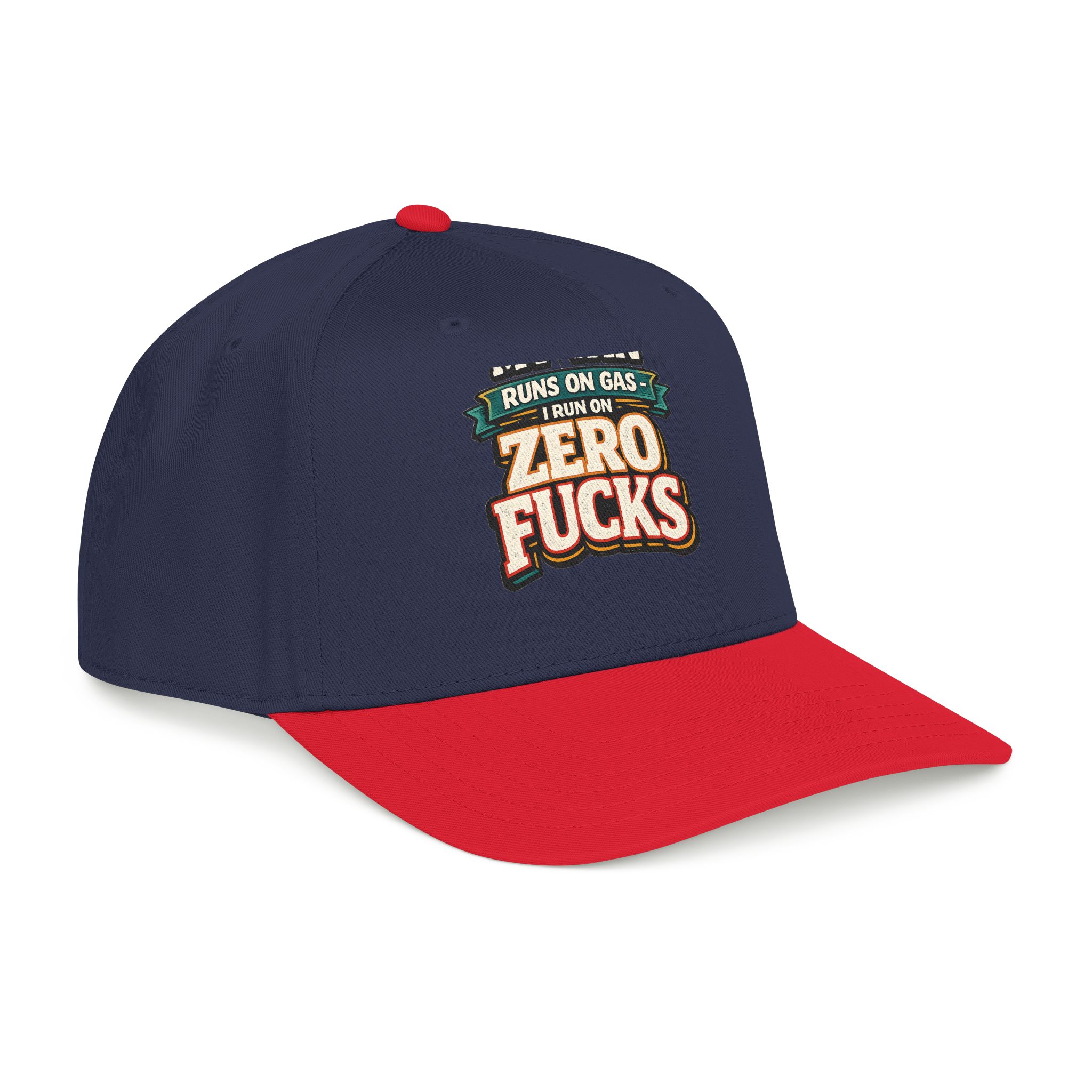 Baseball Cap - "My Van Runs On Gas" Design F**K-Line