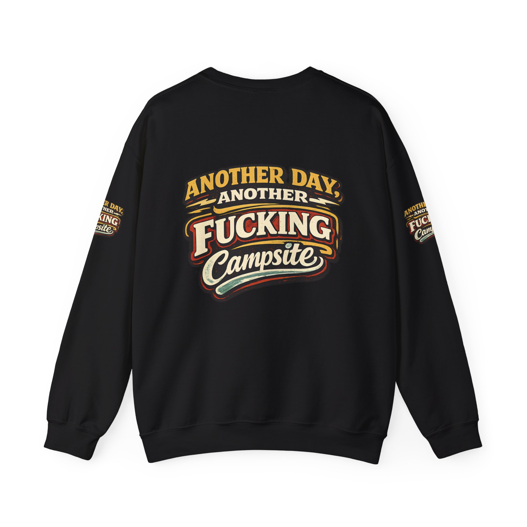 Unisex Heavy Blend™ Crewneck Sweatshirt — "Another Day" Design F**K-Line