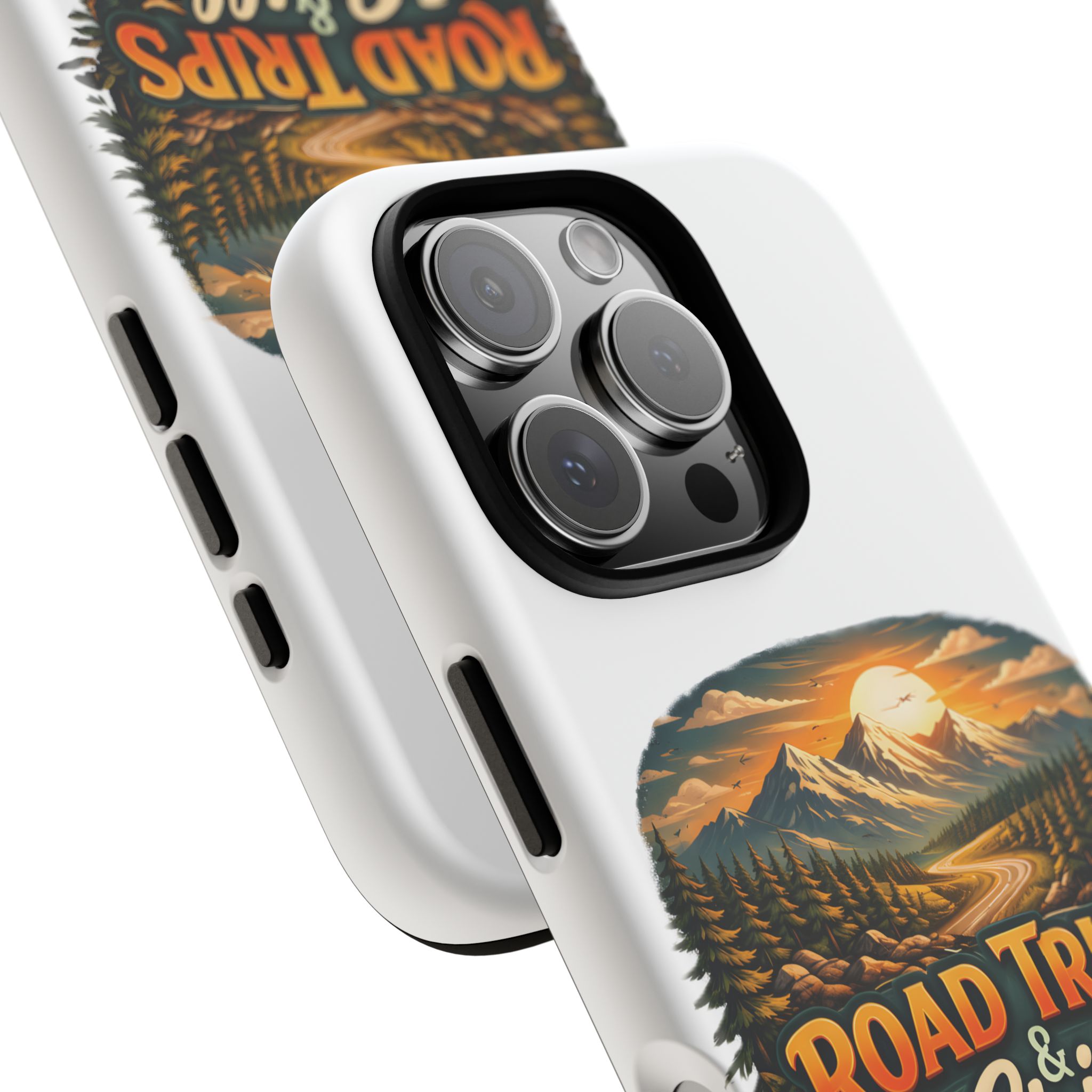 Phone Case — "Road Trips and Chill" (Design Scenic-Line)