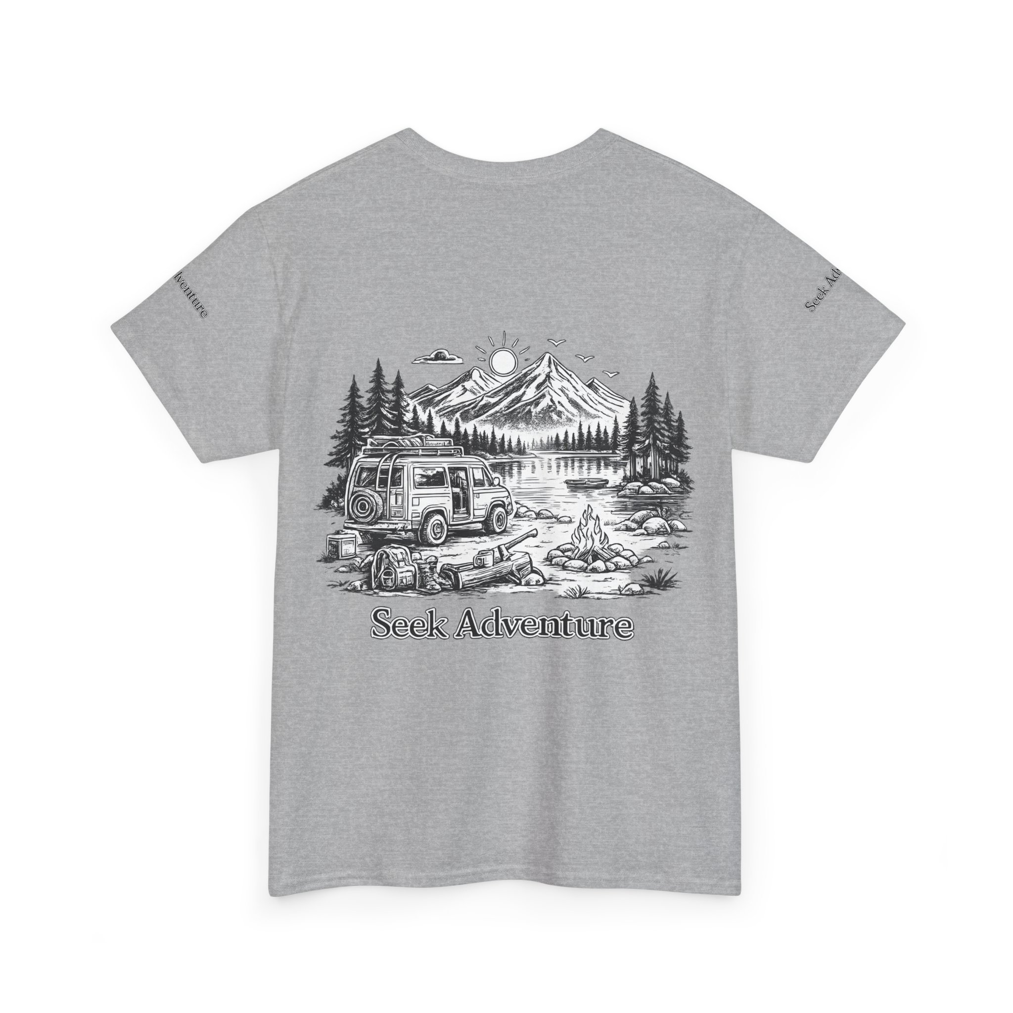 9612638639784613563_2048.jpeg Unisex Heavy Cotton Tee — "Seek Adventure" Design Minimal-Line