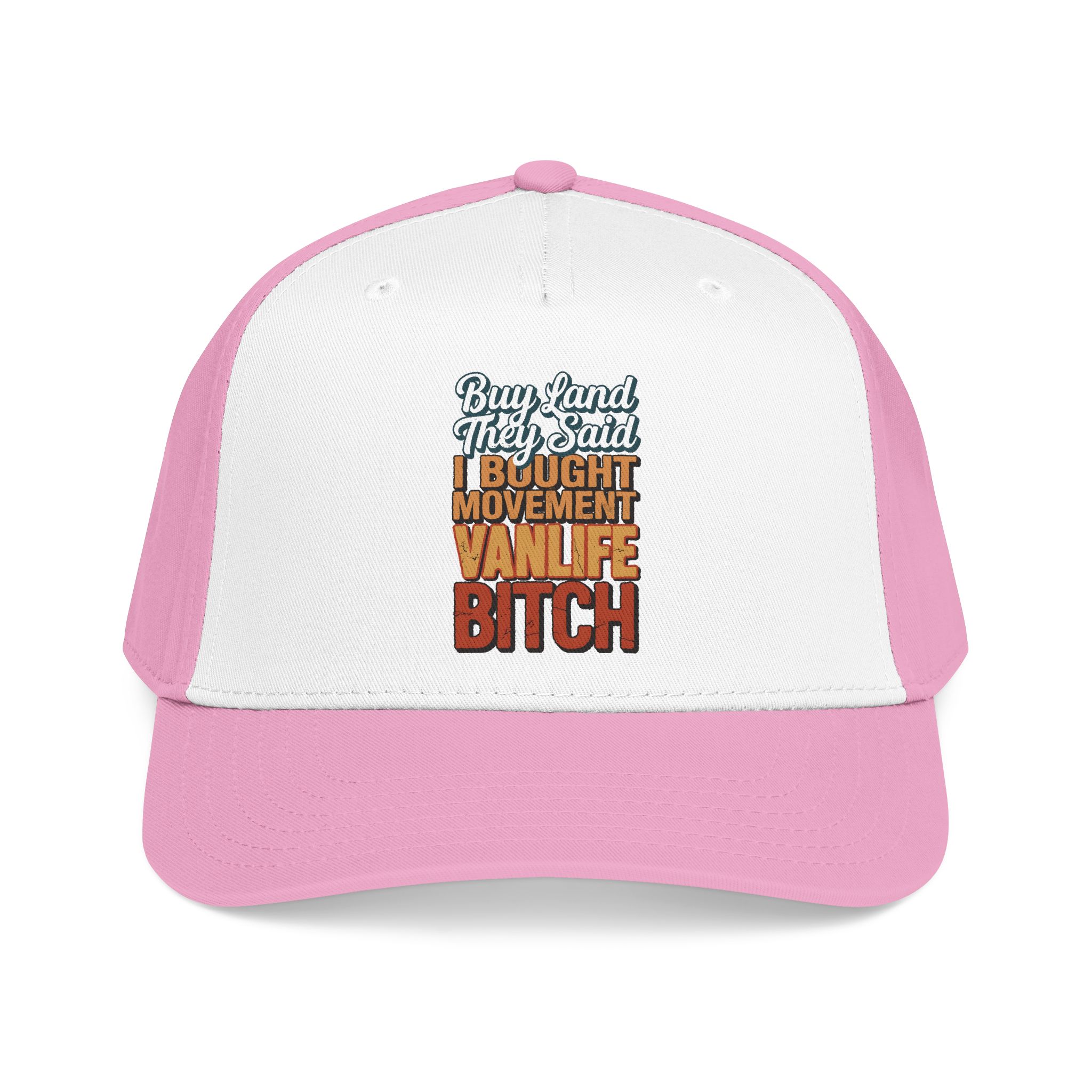 Baseball Cap - "Buy Land They Said" Design F**K-Line