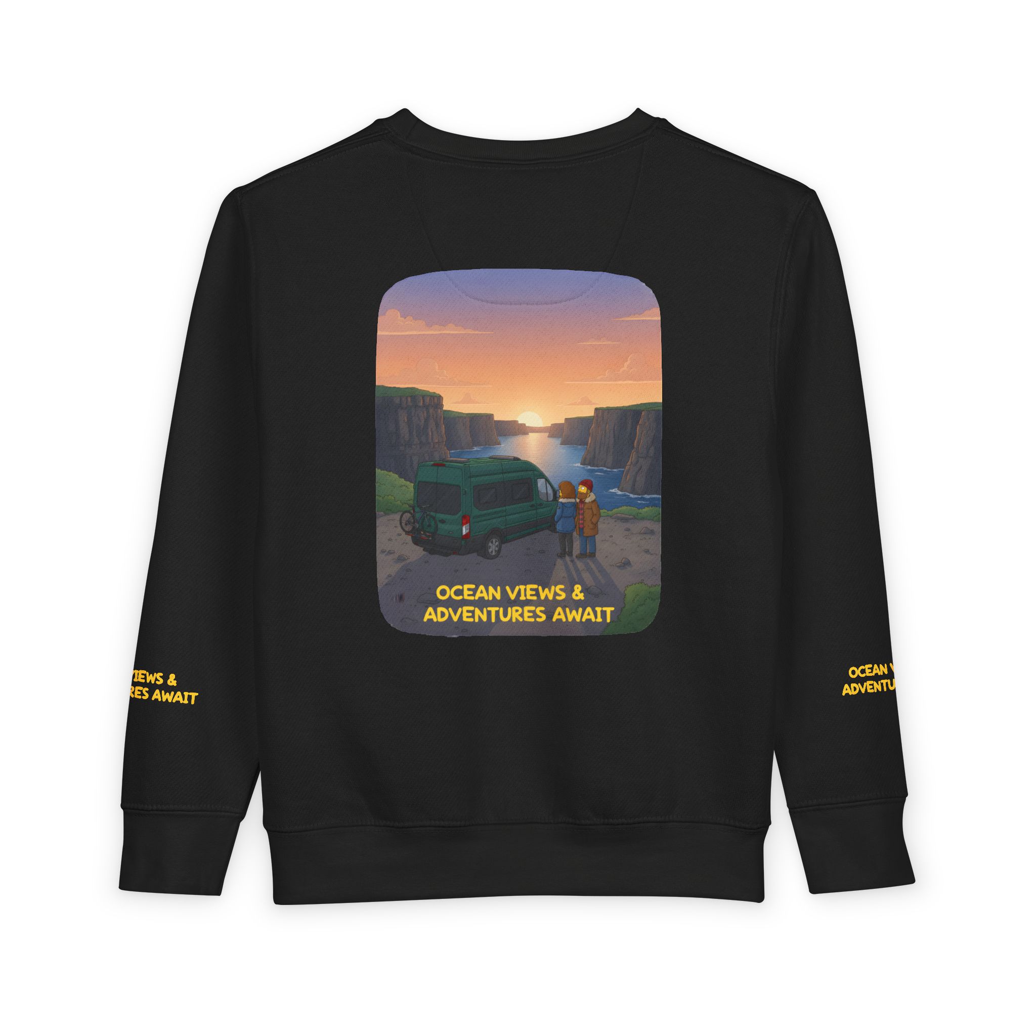 9645285608676162811_2048-1.jpeg Toddler Sweatshirt - "Ocean Views-Adventures Awaits" (Design Sitcom-Line)