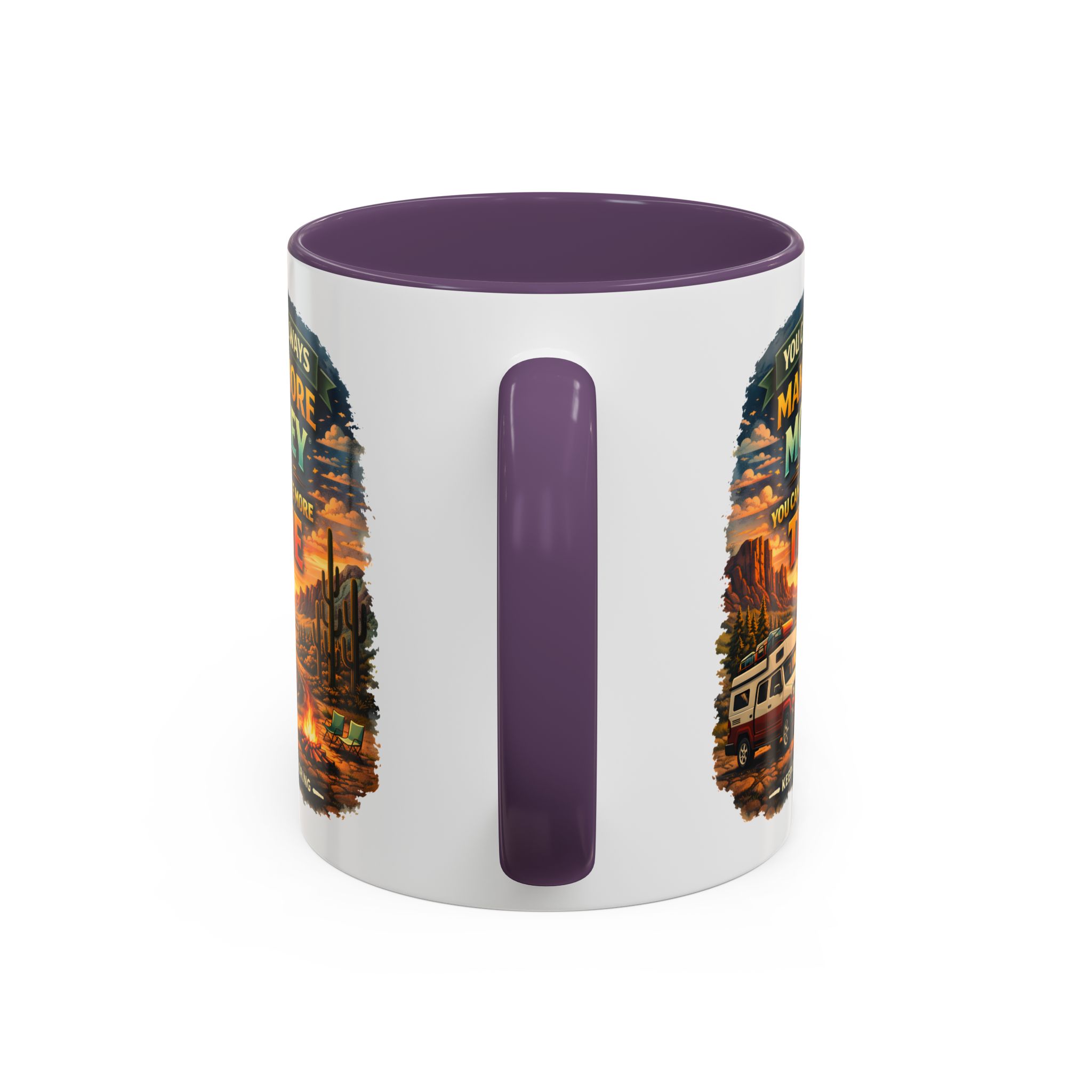 9645619029955525562_2048.jpeg Accent Coffee Mug (11, 15oz) — "You Can Always Make More Money" Design Scenic-Line