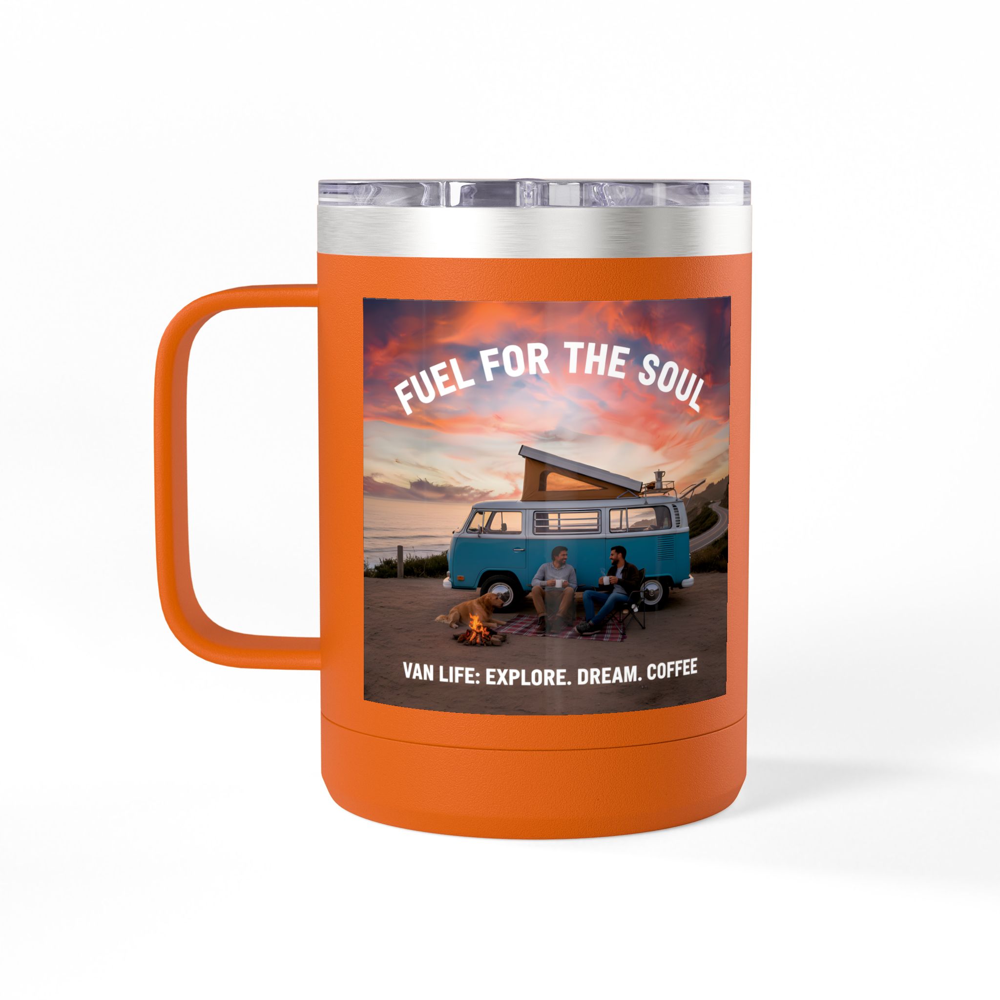 Coffee Mug Tumbler, 15oz — "Fuel for the Soul"